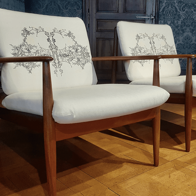 Paire de fauteuils Grete Jalk pour France & Daverkosen – Image 12