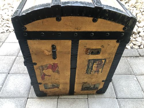 Ancienne malle de voyage – Image 4