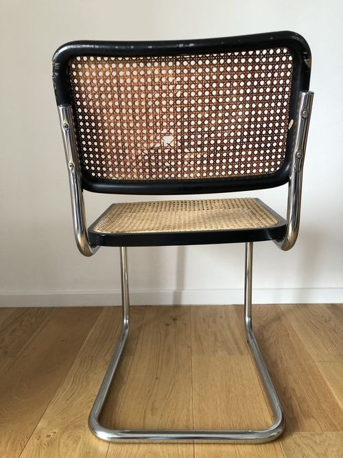 Chaise cannée style Marcel Breuer – Image 3