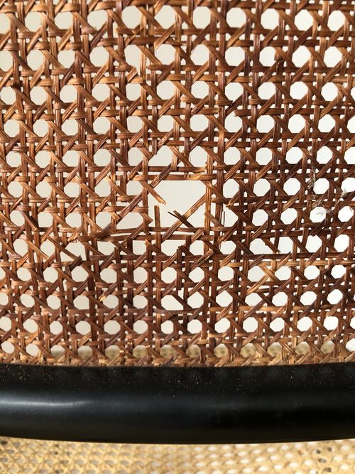 Chaise cannée style Marcel Breuer – Image 4