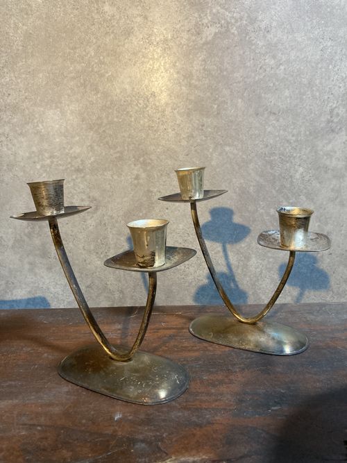Paire de chandeliers vintage – Bild 2
