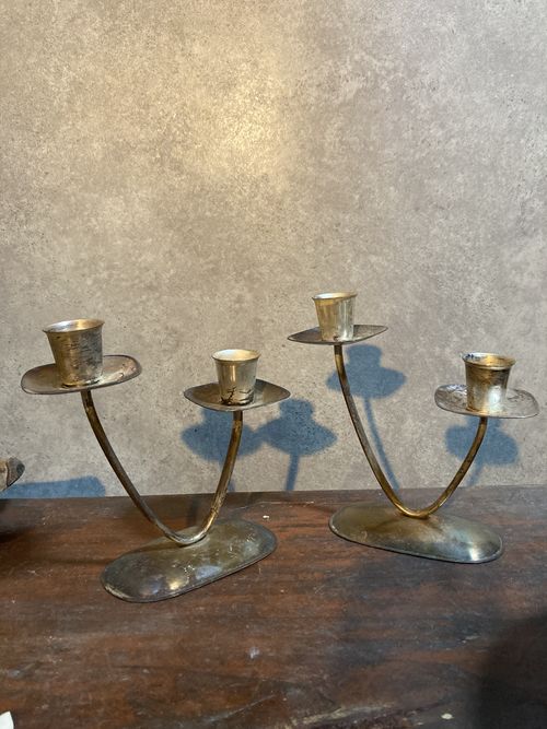 Paire de chandeliers vintage – Bild 3