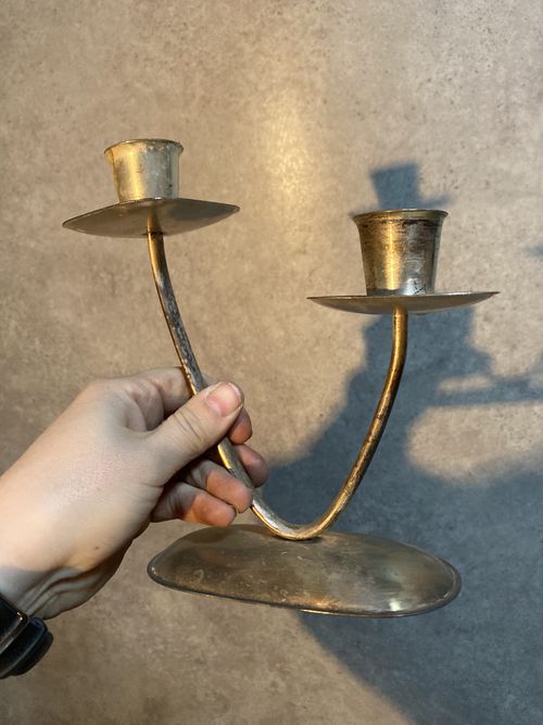Paire de chandeliers vintage – Bild 8