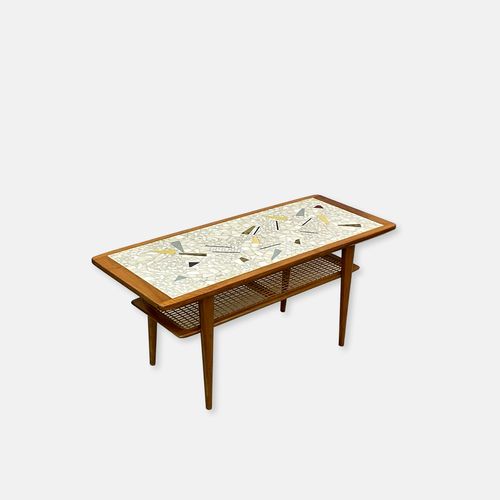 Table basse avec mosaïque