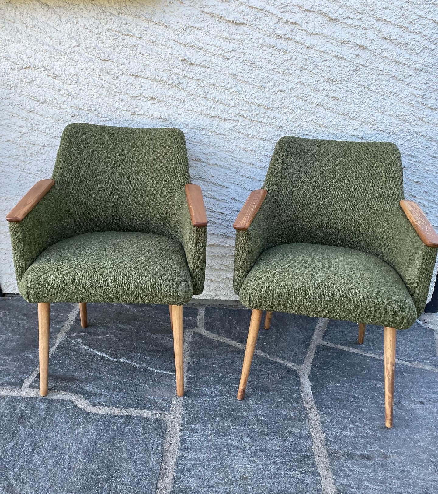 Lot de 4 anciens fauteuils – Bild 3