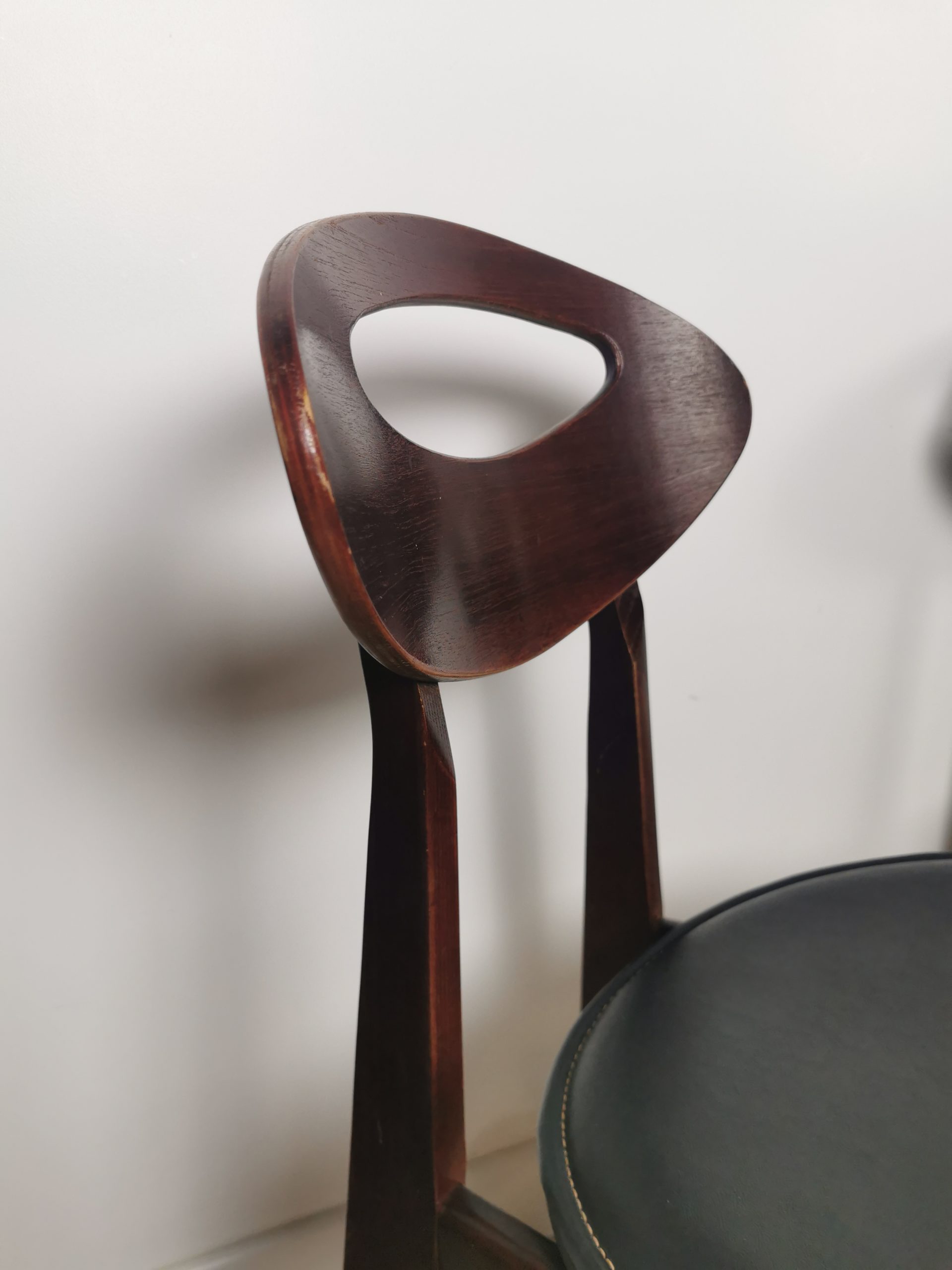 Trio de chaises Roger Landault – Image 8