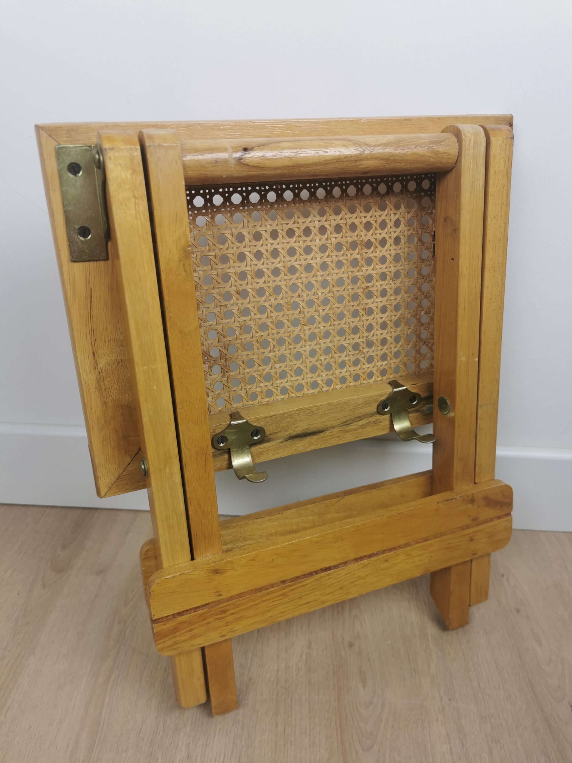 Petit tabouret pliable vintage – Image 10