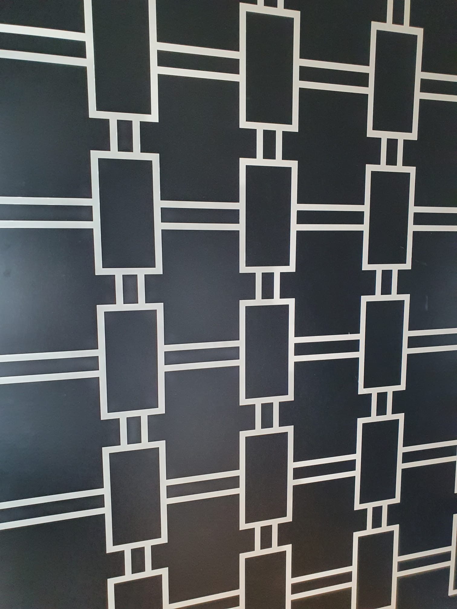 Tableau de Gilbert Gendre - argenté sur fond noir – Image 5