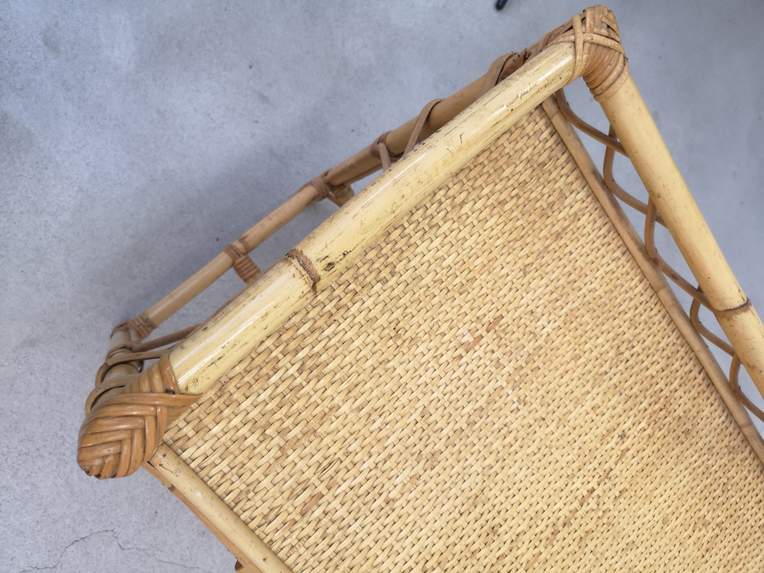 Coiffeuse en bambou et rotin – Image 15