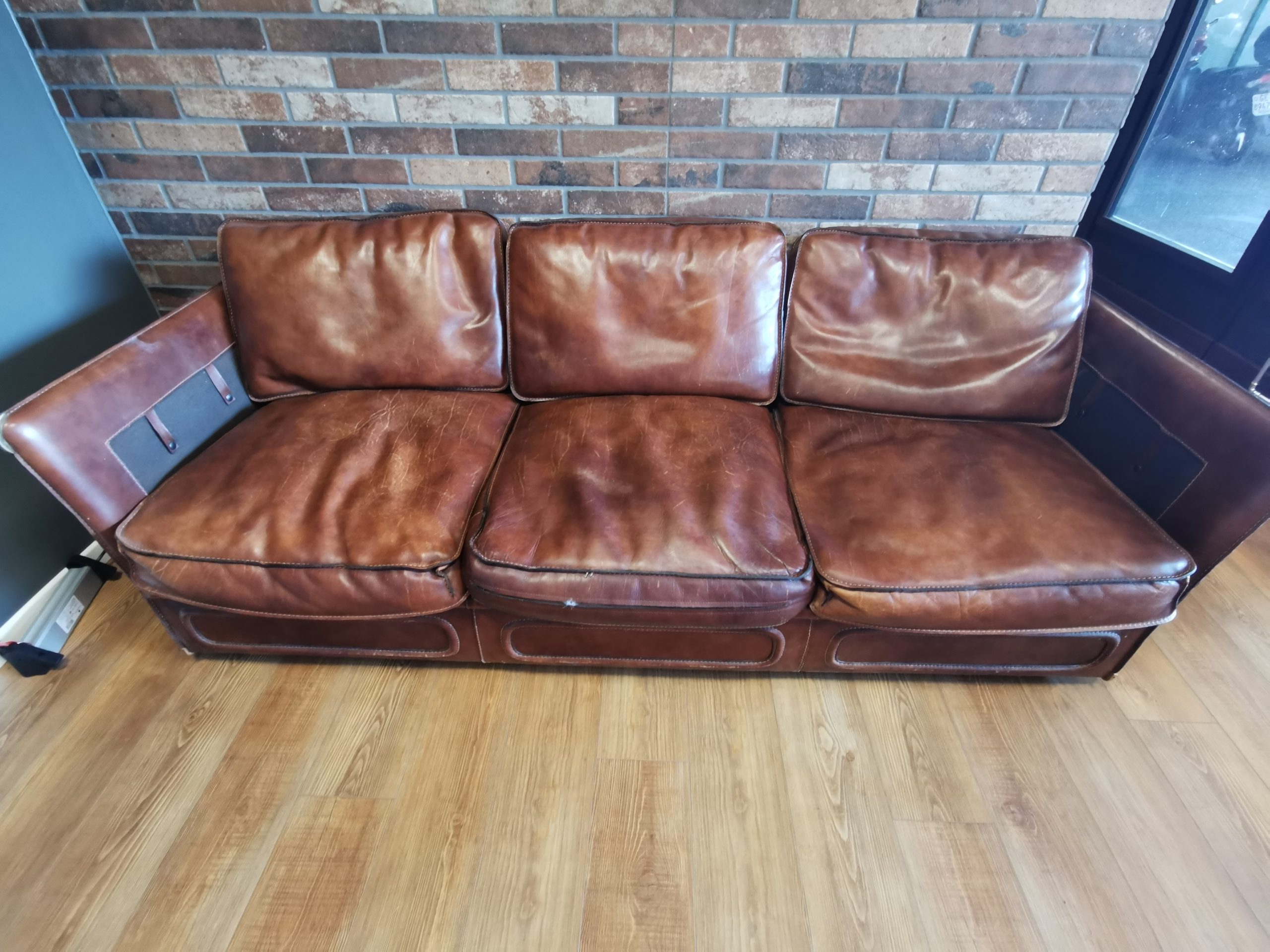 Canapé en cuir Roche Bobois – Image 3