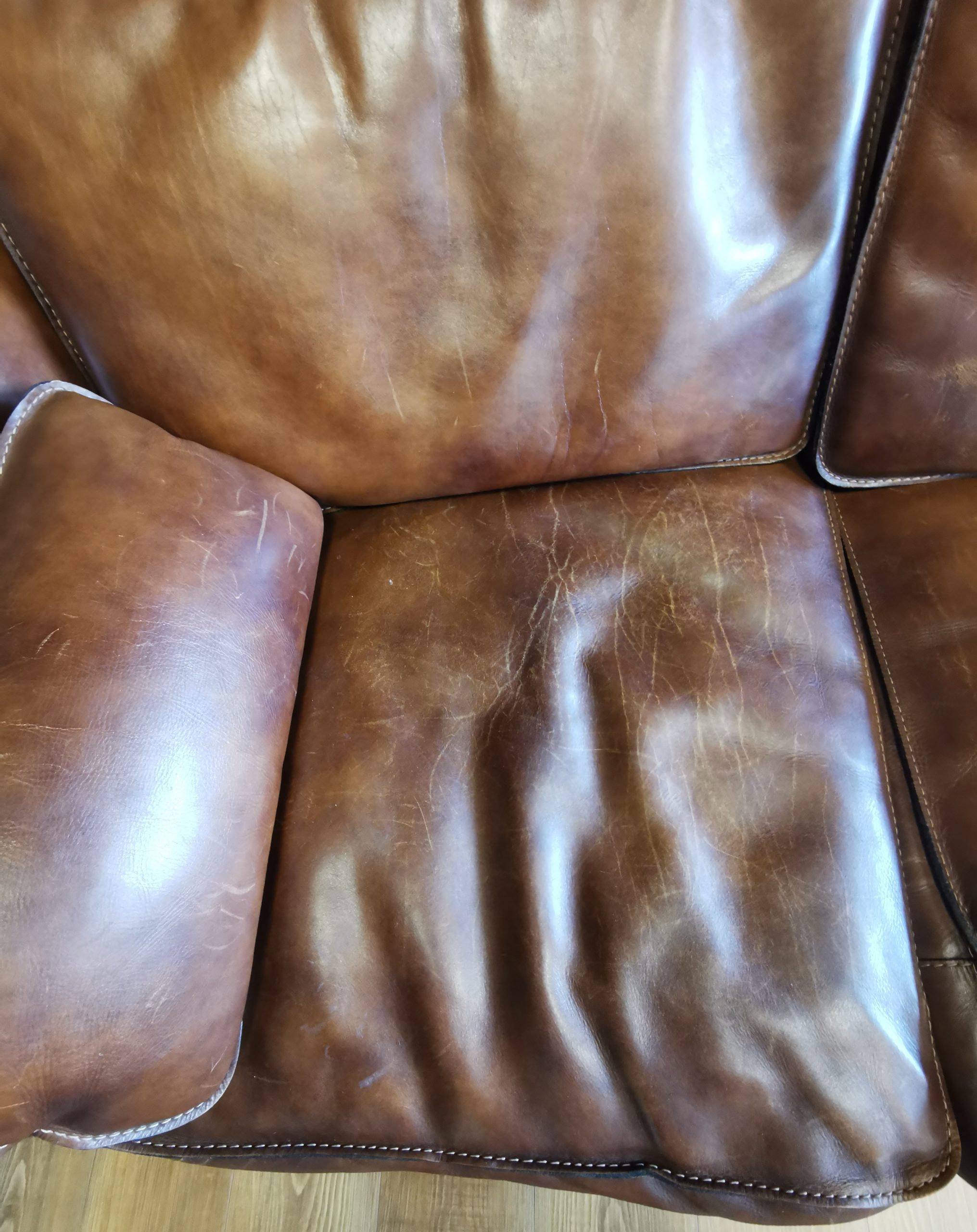 Canapé en cuir Roche Bobois – Image 4