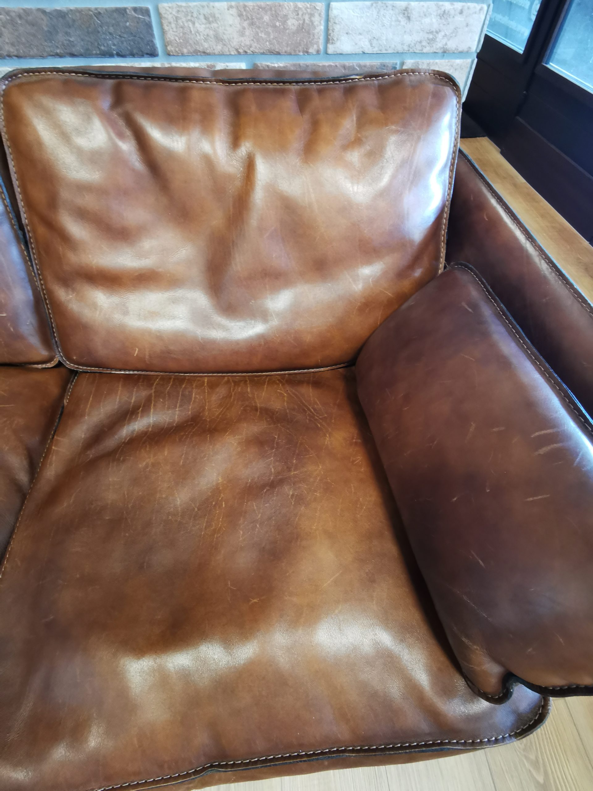 Canapé en cuir Roche Bobois – Image 7