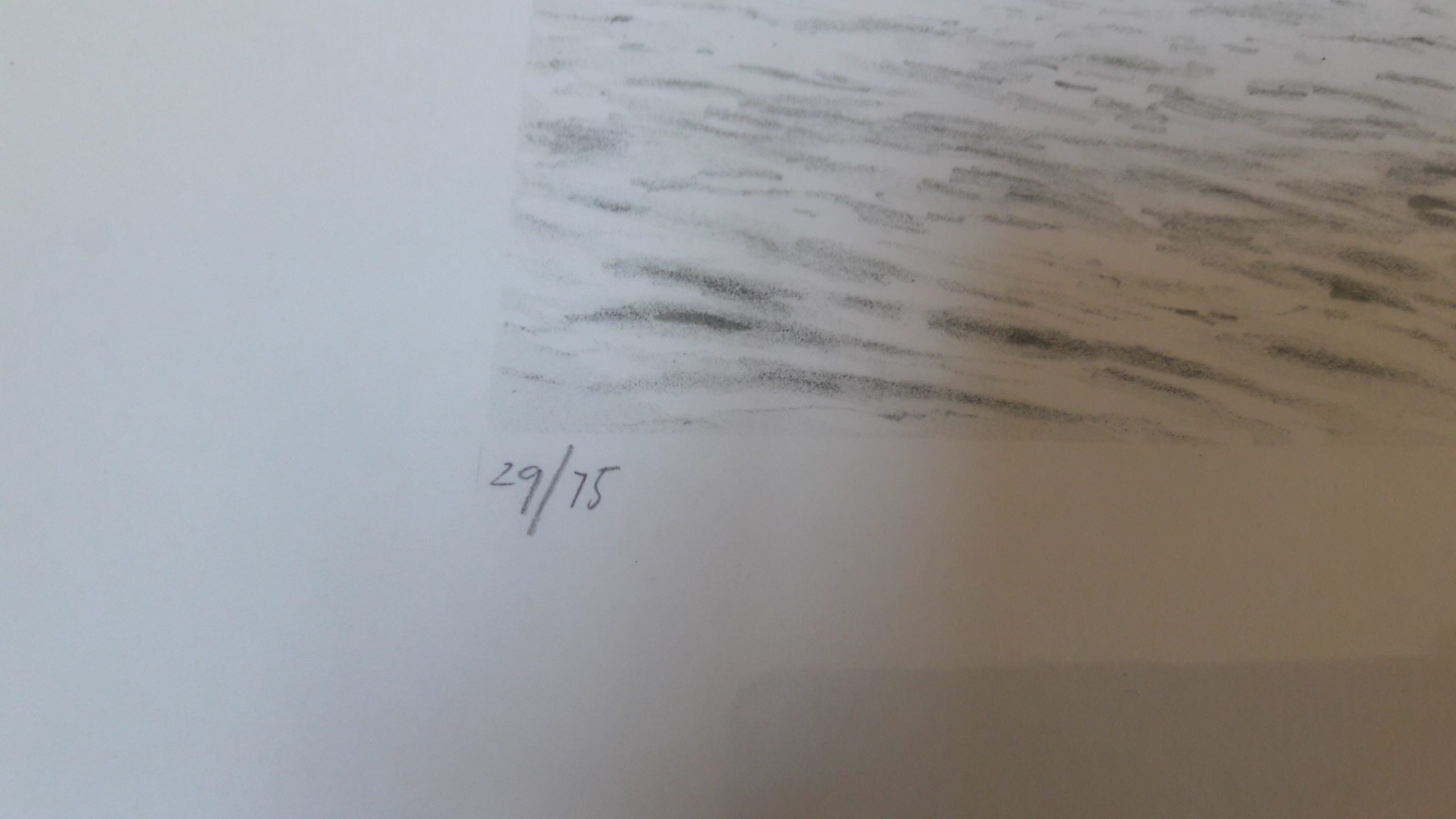 VENTE FLASH - Lithographie Teddy Aeby, Ferme, 1981 – Bild 4