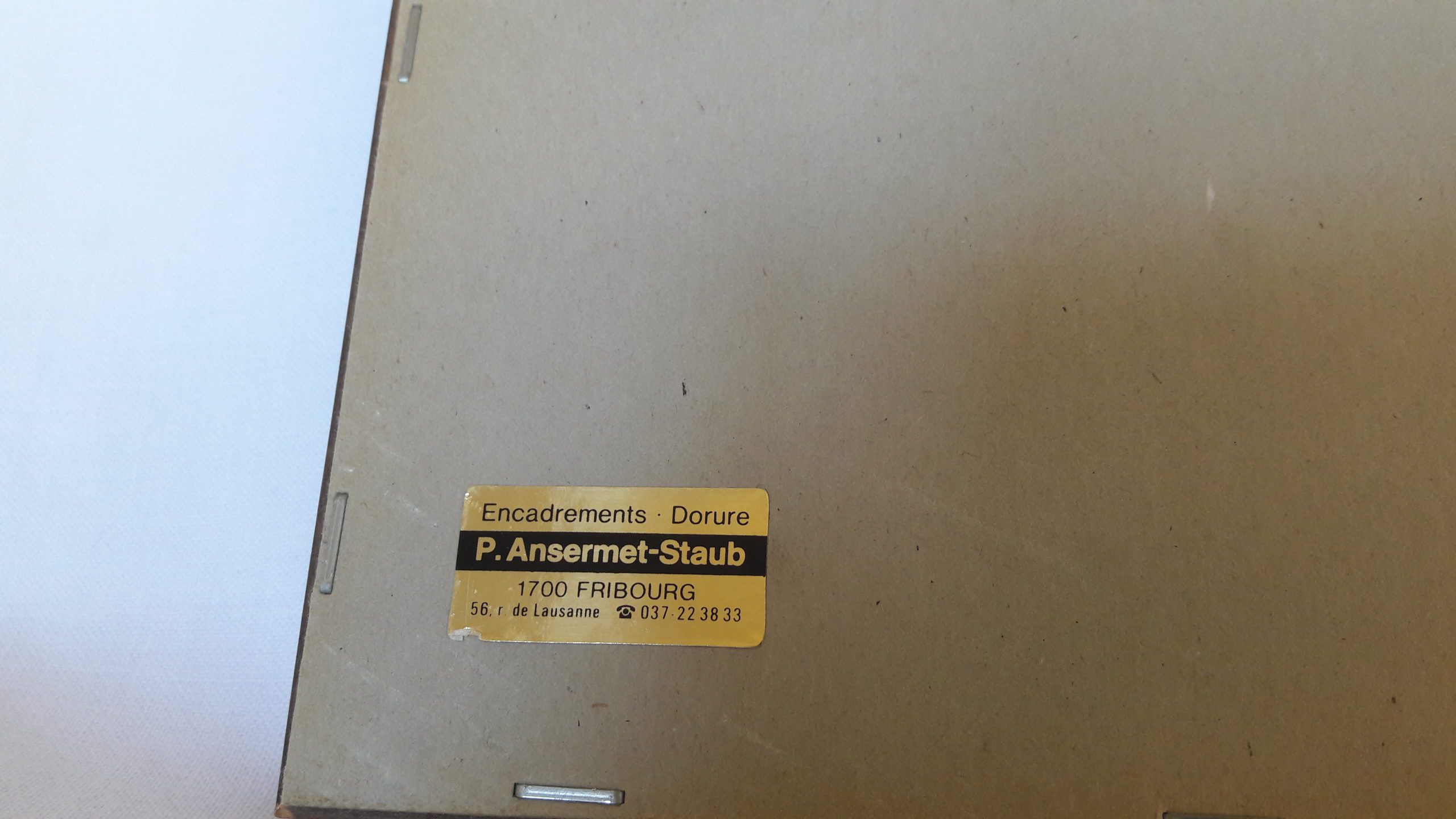 VENTE FLASH - Lithographie Teddy Aeby, Ferme, 1981 – Bild 6