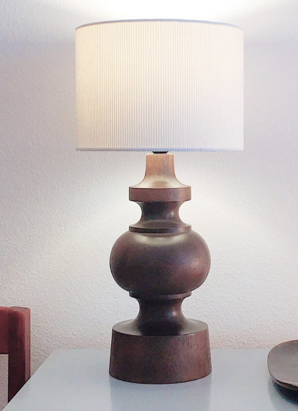 Lampe en bois tourné – Image 2