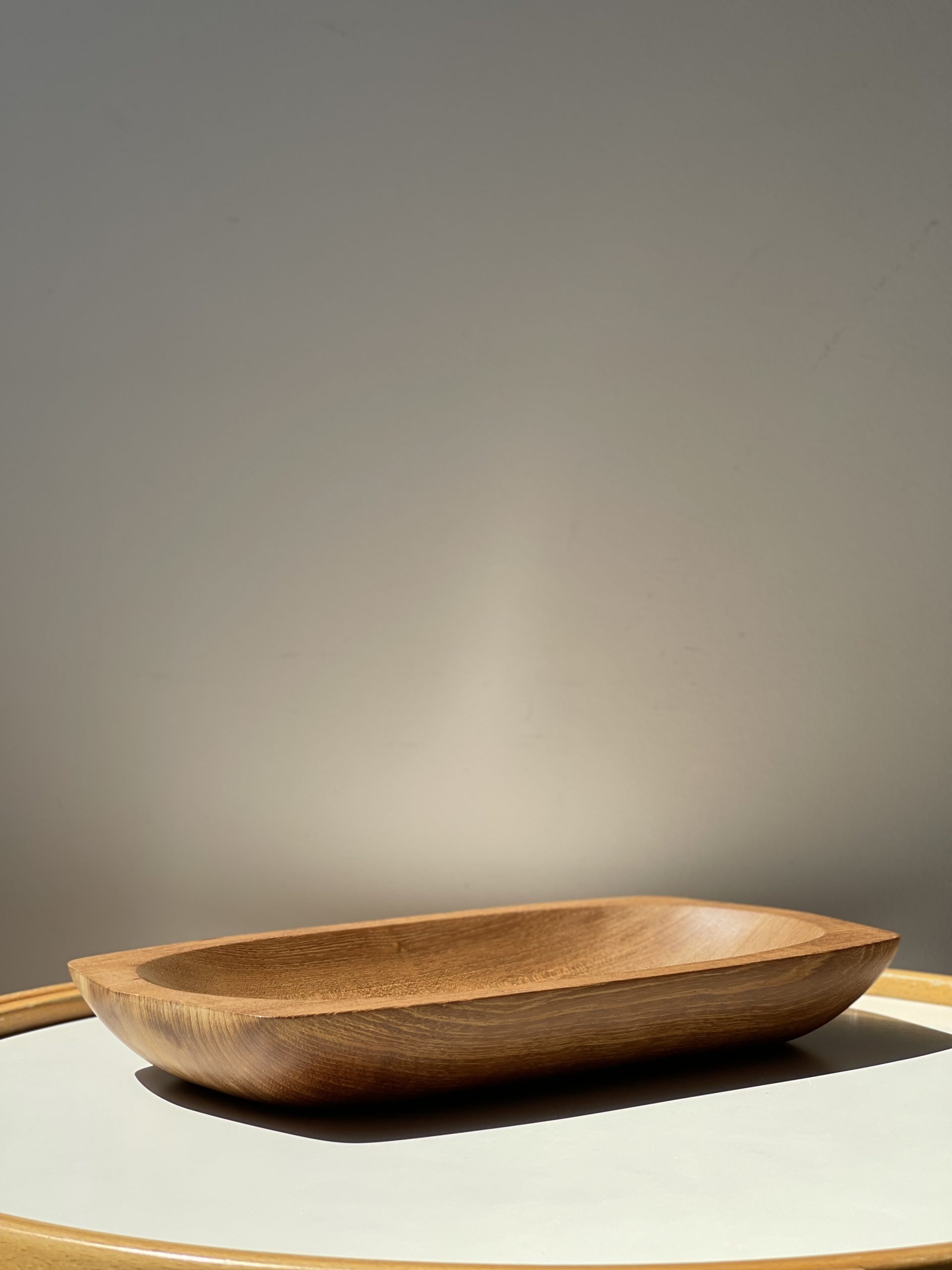 Grand plat en bois massif – Image 2