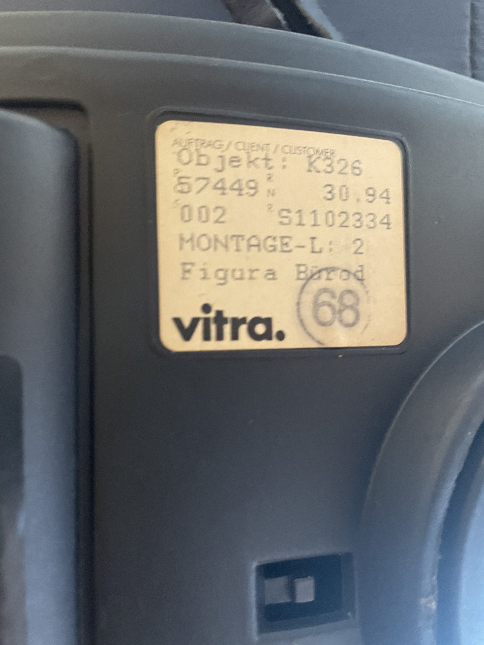 Fauteuil de bureau Figura, Mario Bellini pour Vitra – Image 14