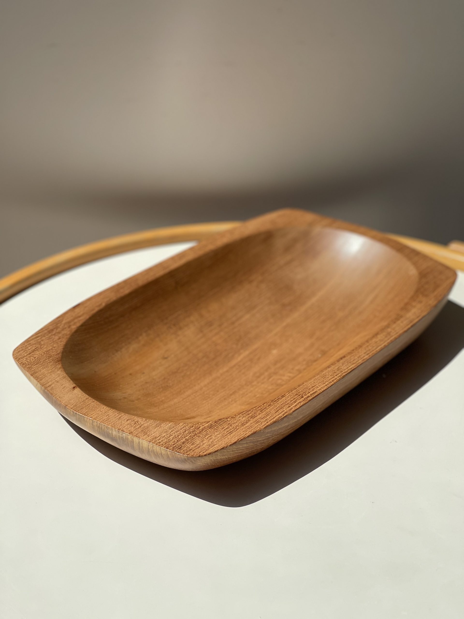 Grand plat en bois massif – Image 6