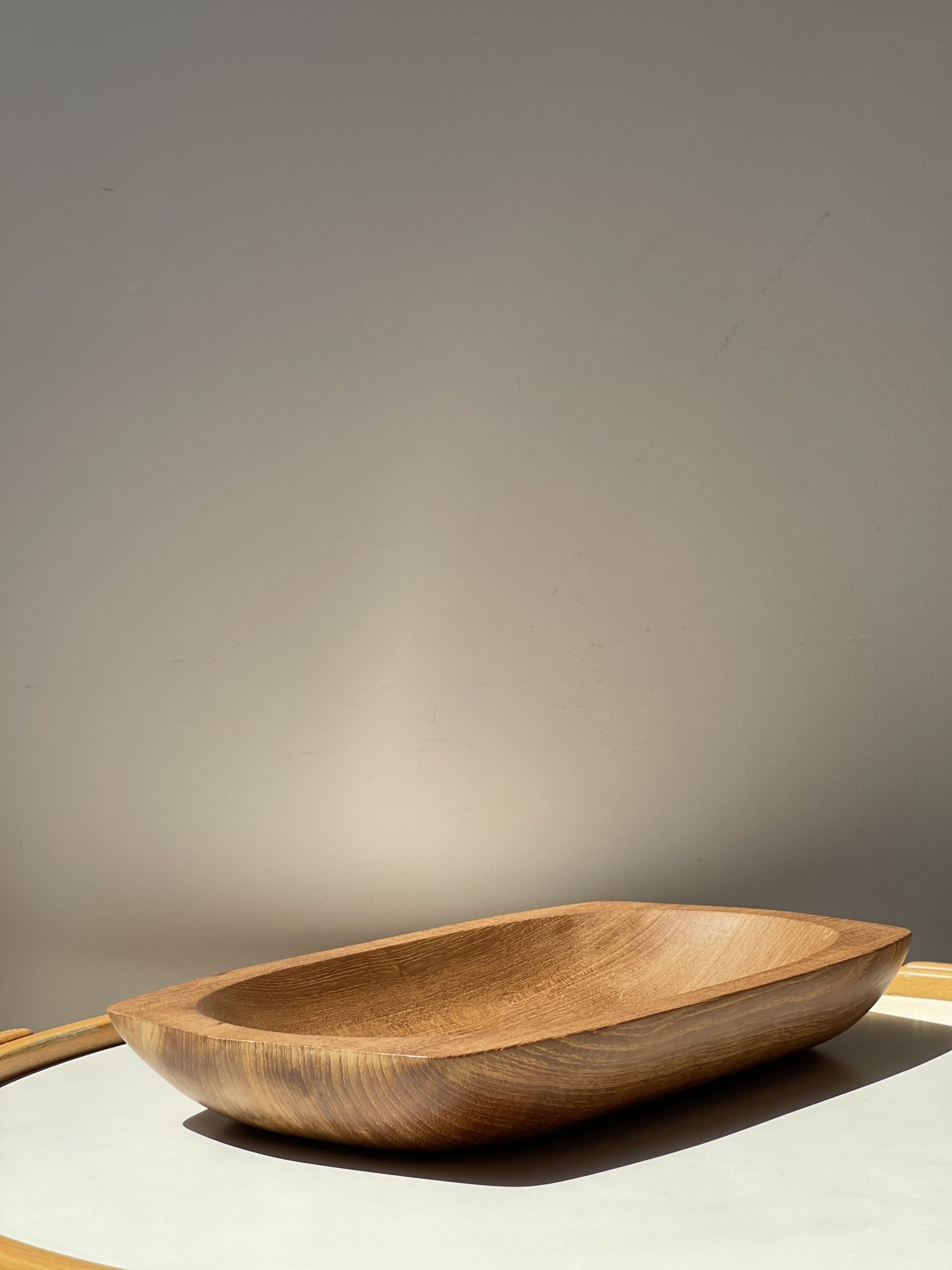 Grand plat en bois massif – Image 3