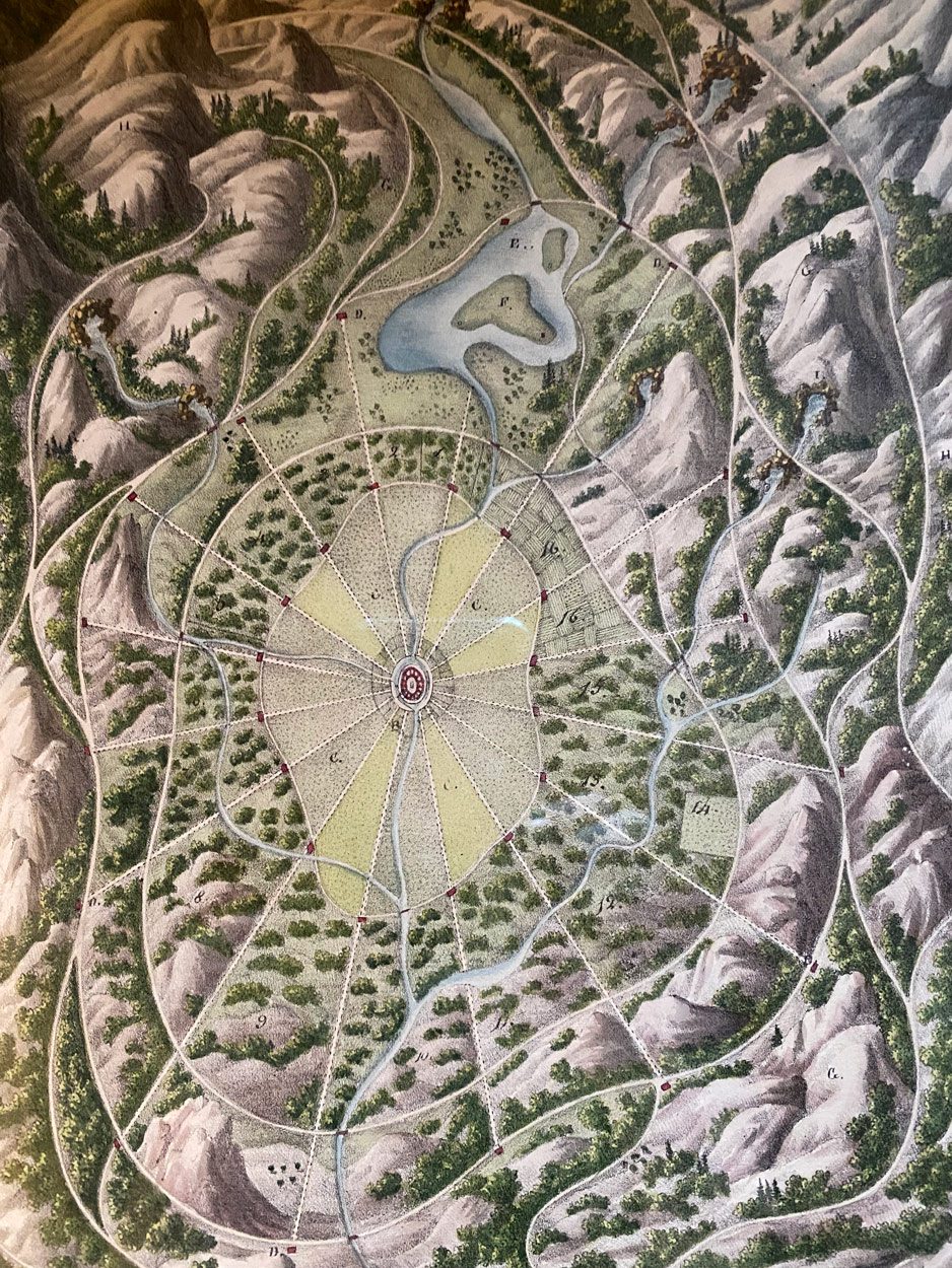 Lithographie de Gabriel Thouin "Projet d’une ferme expérimentale de la zone Torride" – Image 3