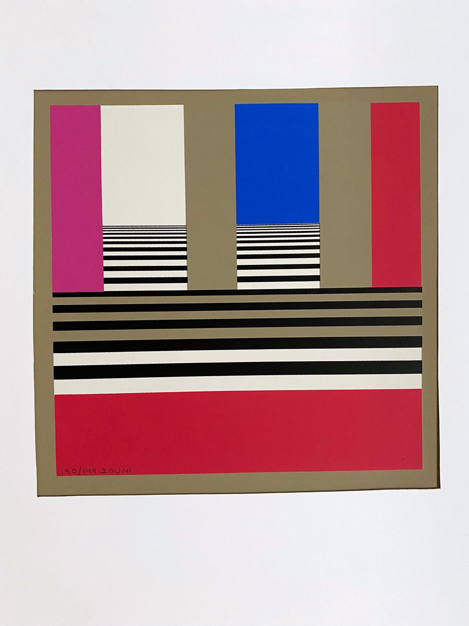 Sérigraphie de Opy Zouni - 1986 – Bild 3