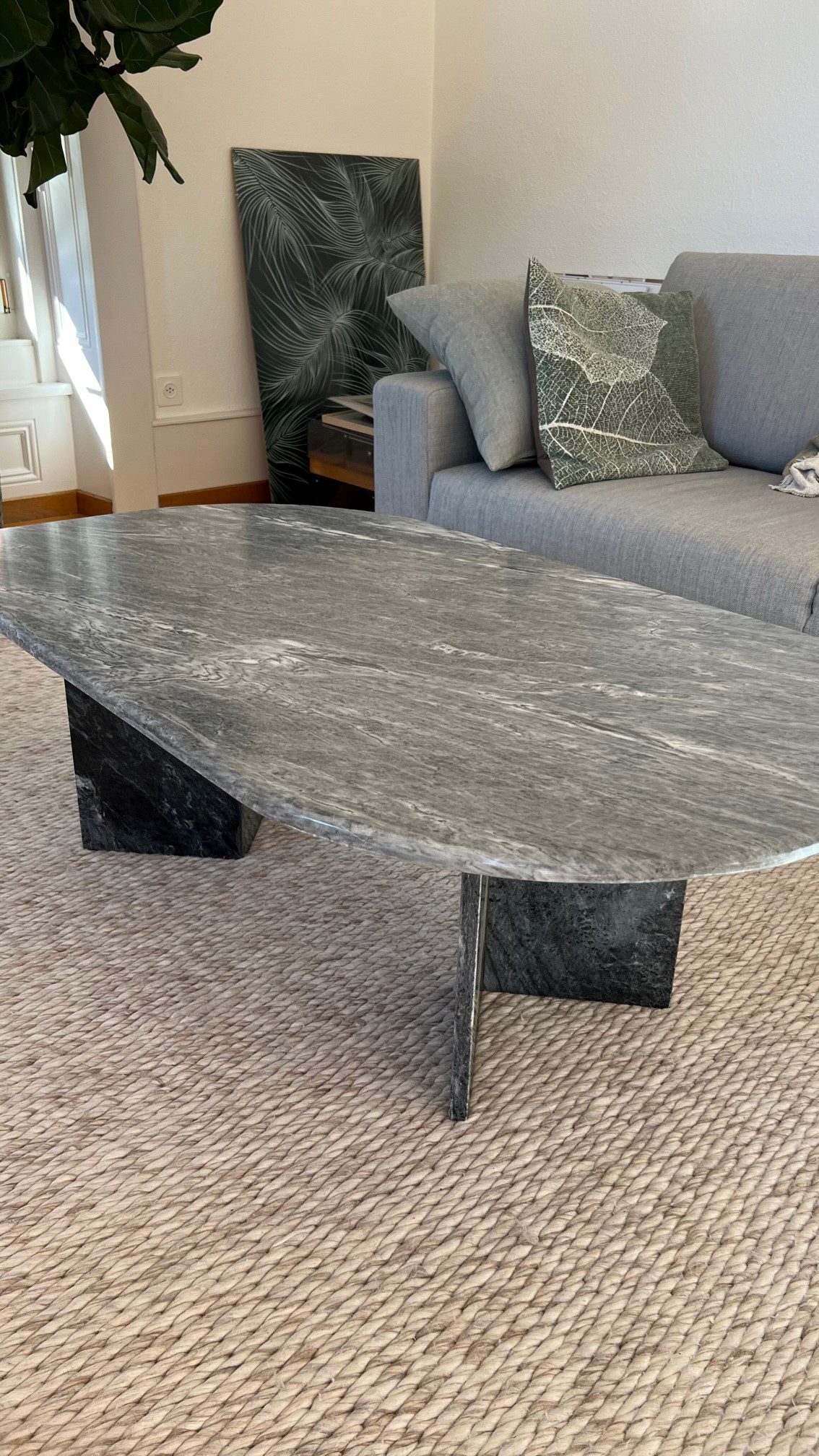 Table basse en pierre – Bild 5