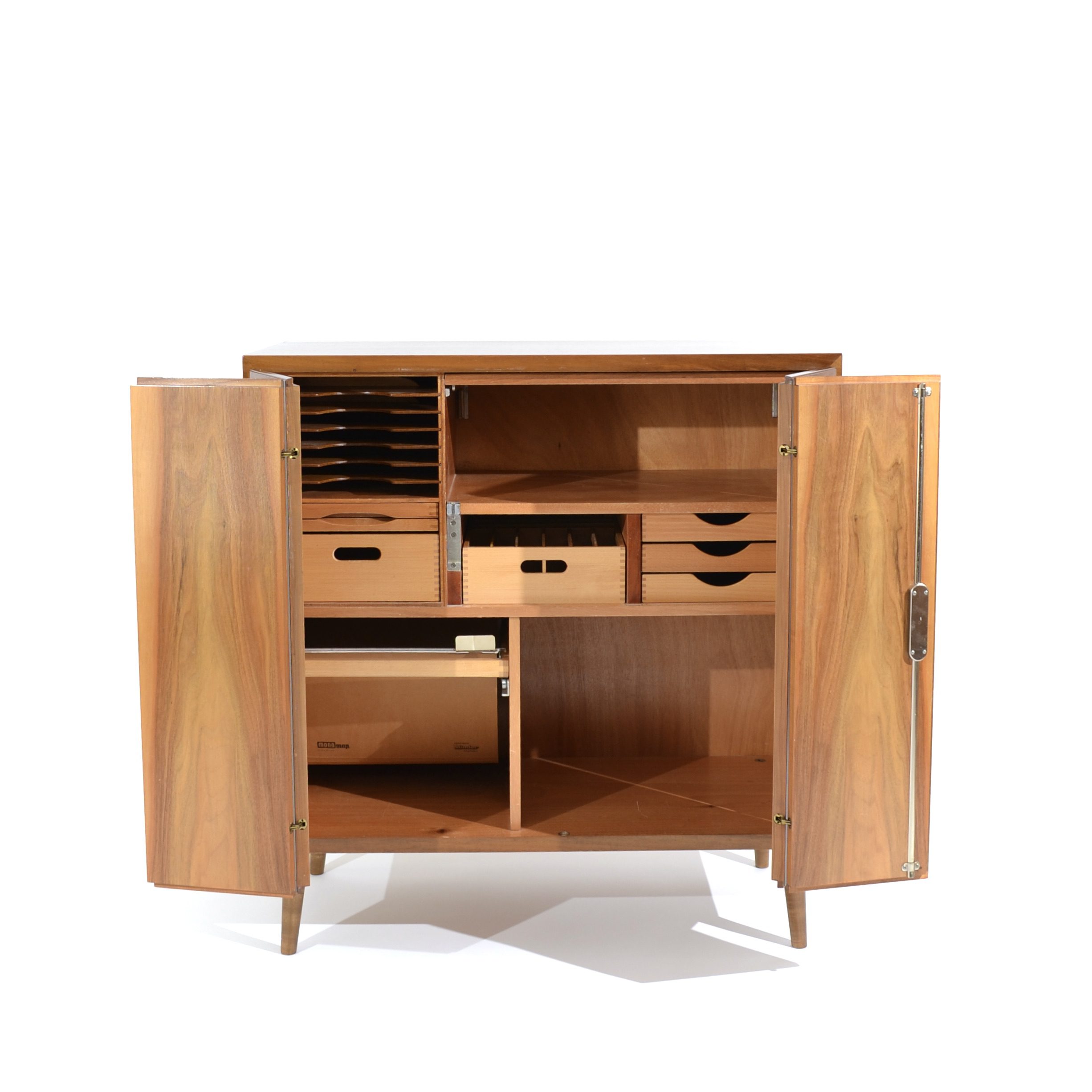 Secrétaire en noyer par Consul Mobel, Suisse, 1960's – Image 4