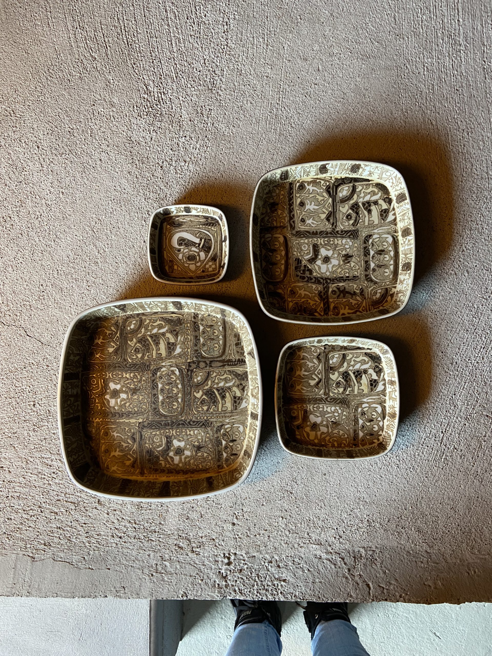 Ensemble de 4 plats Royal Copenhagen – Image 7