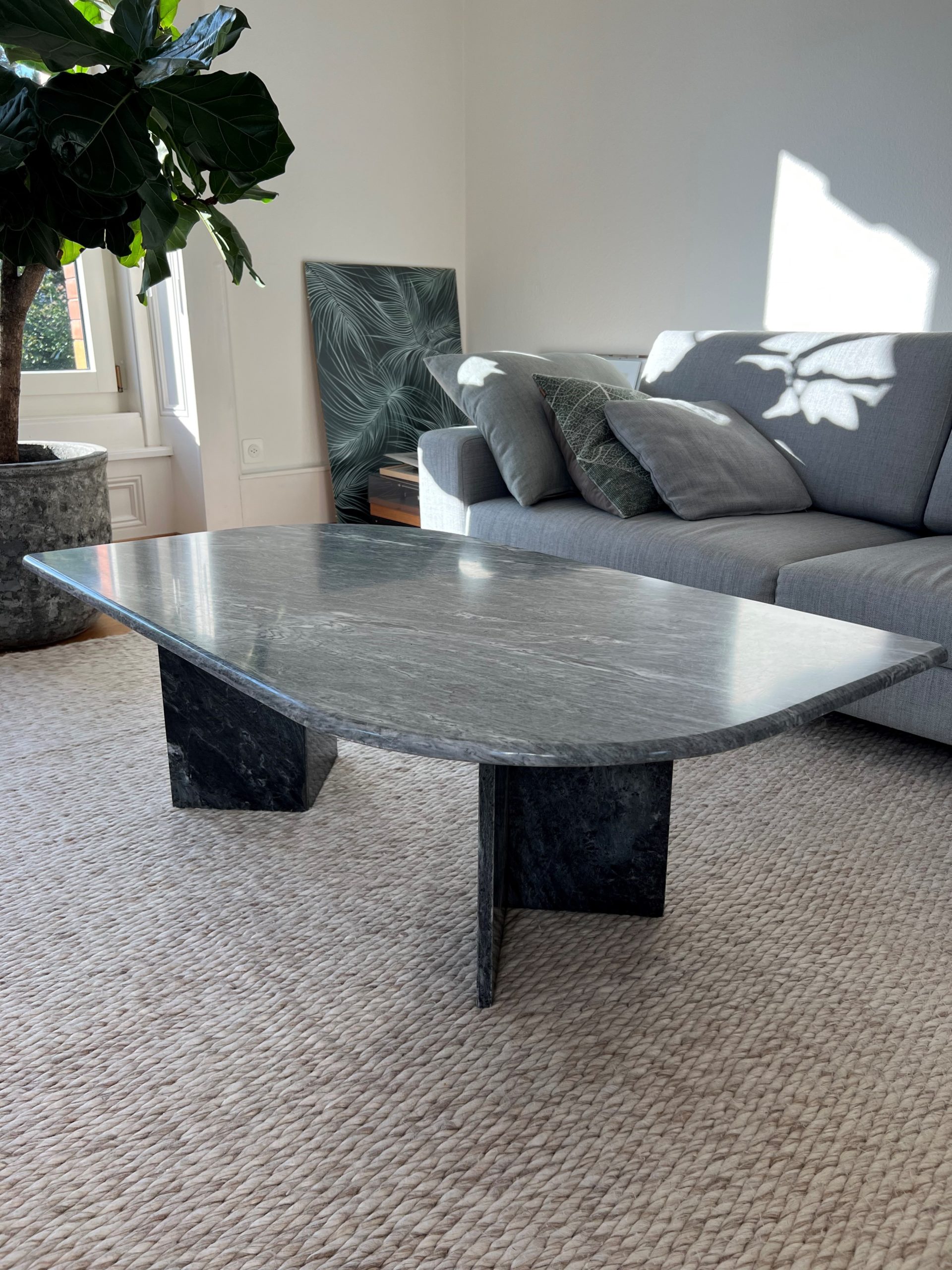 Table basse en pierre – Bild 4