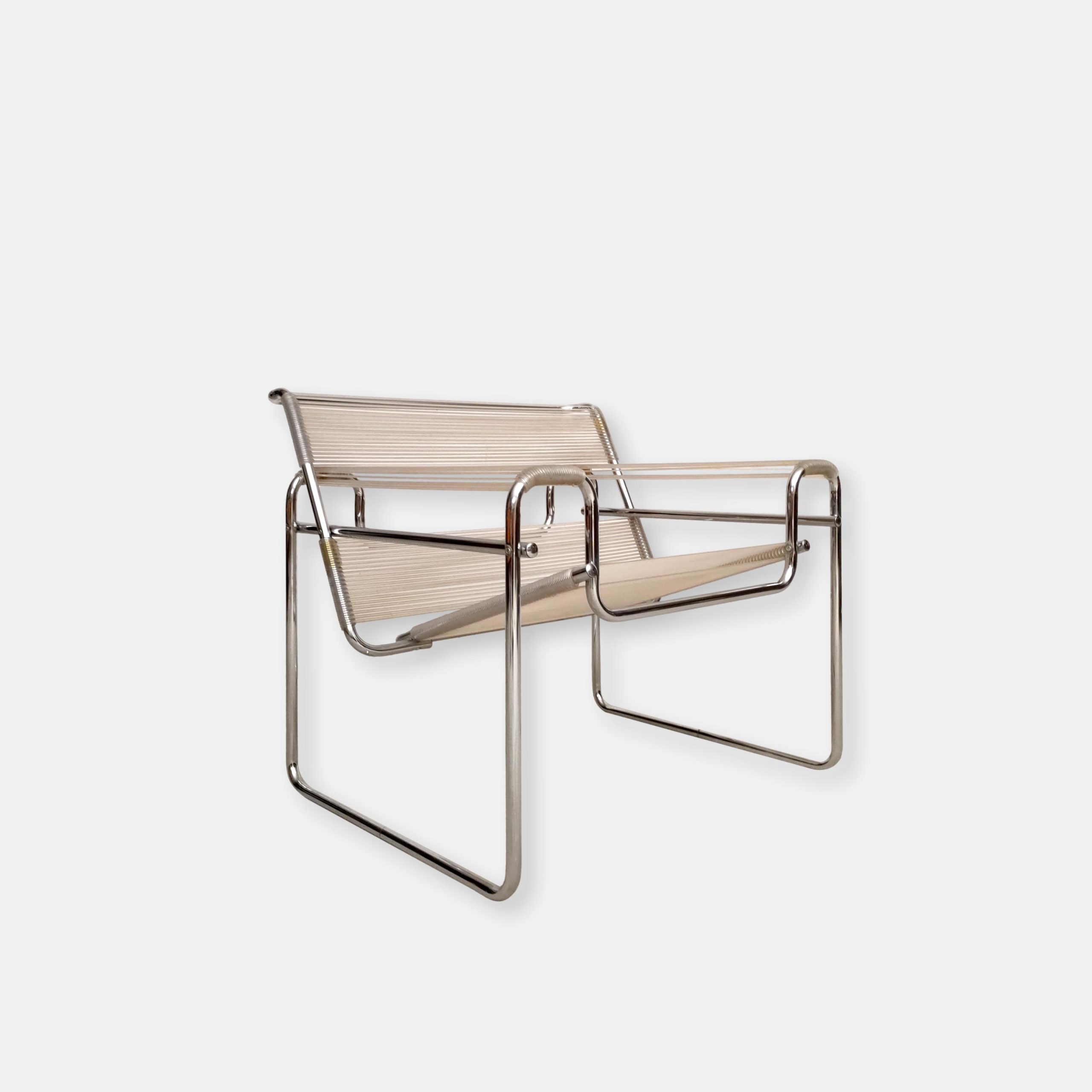 Fauteuil(s) métal tubulaire et spaghetti