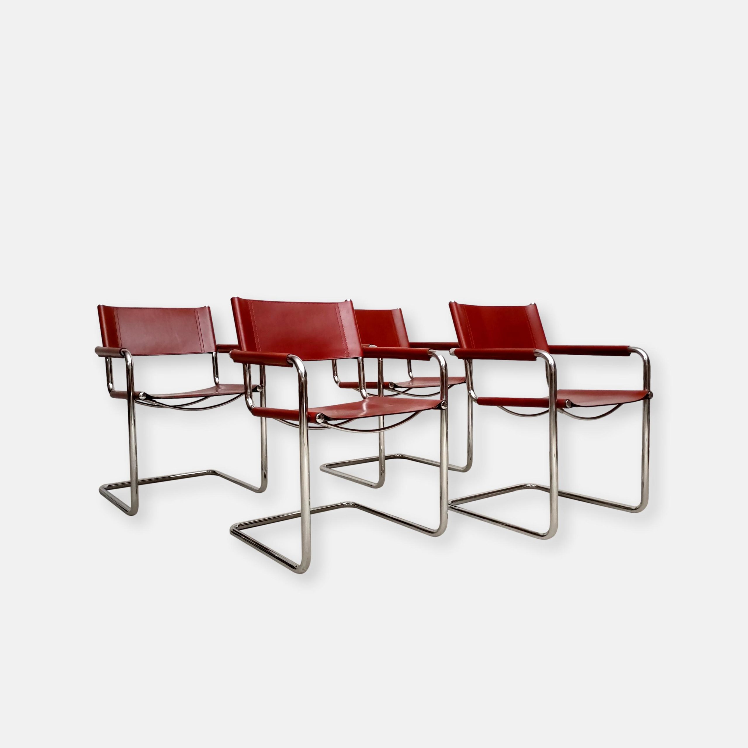 chaises cantilever Linea Veam