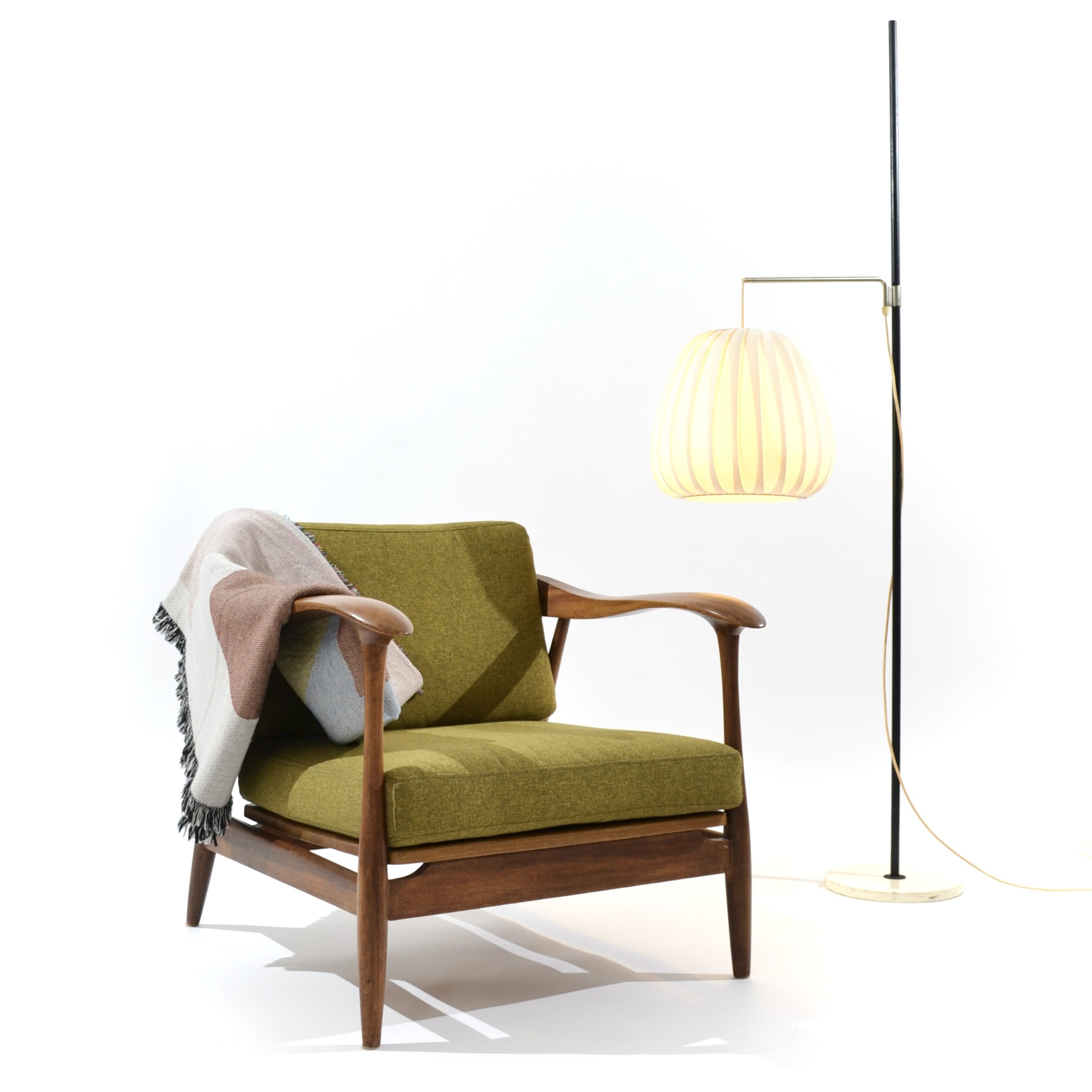 Fauteuil danois en teck 1960's – Image 8