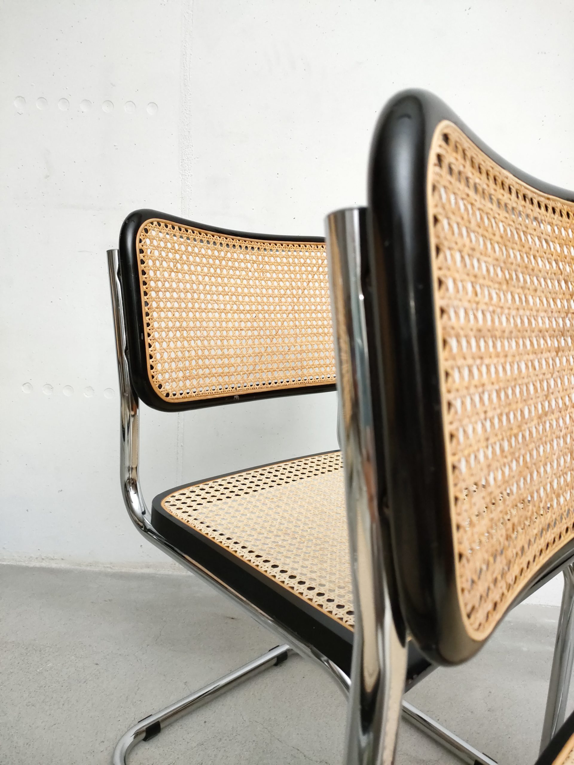 Set de 4 chaises cannées – Image 5