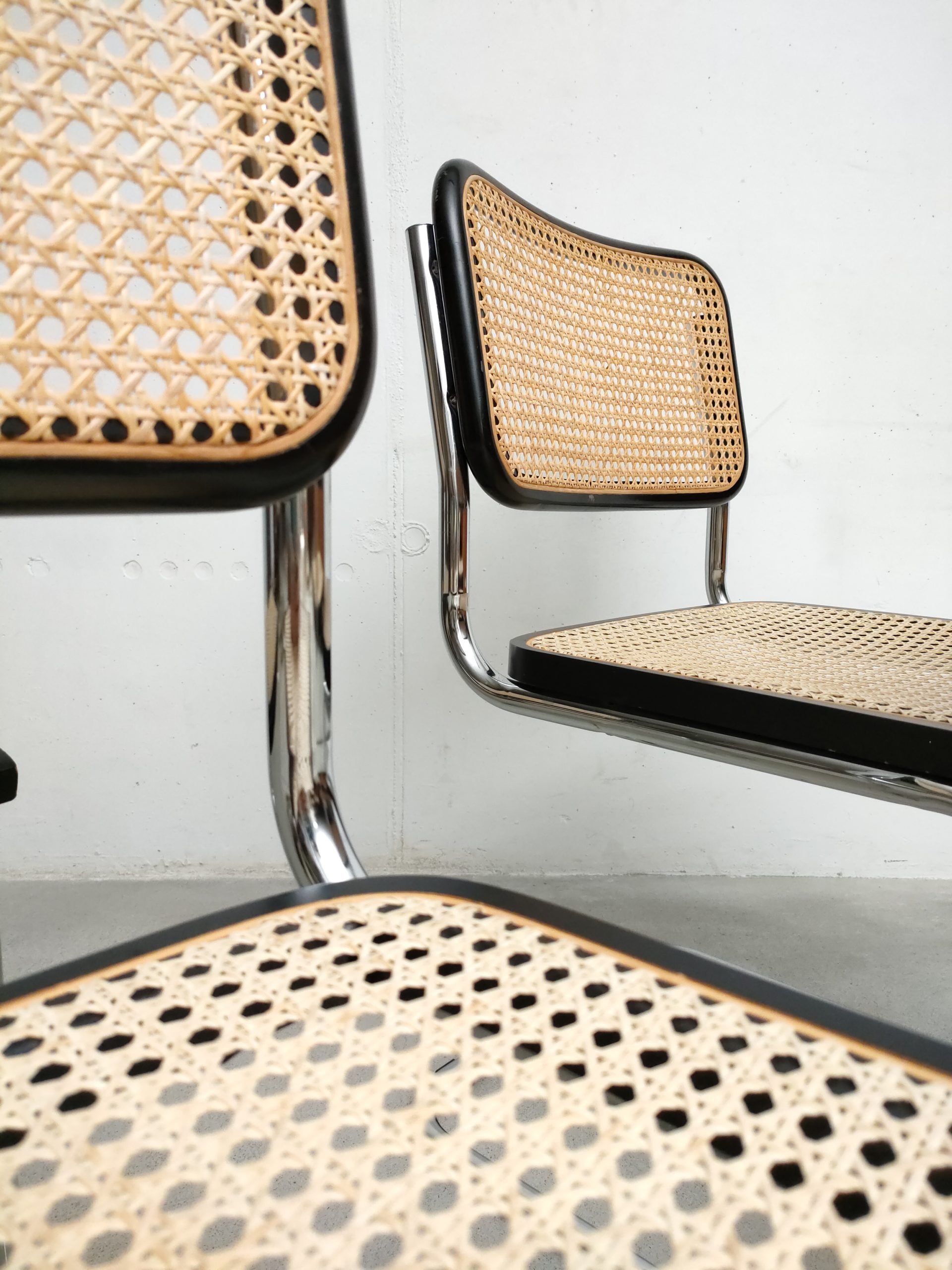 Set de 4 chaises cannées – Image 6