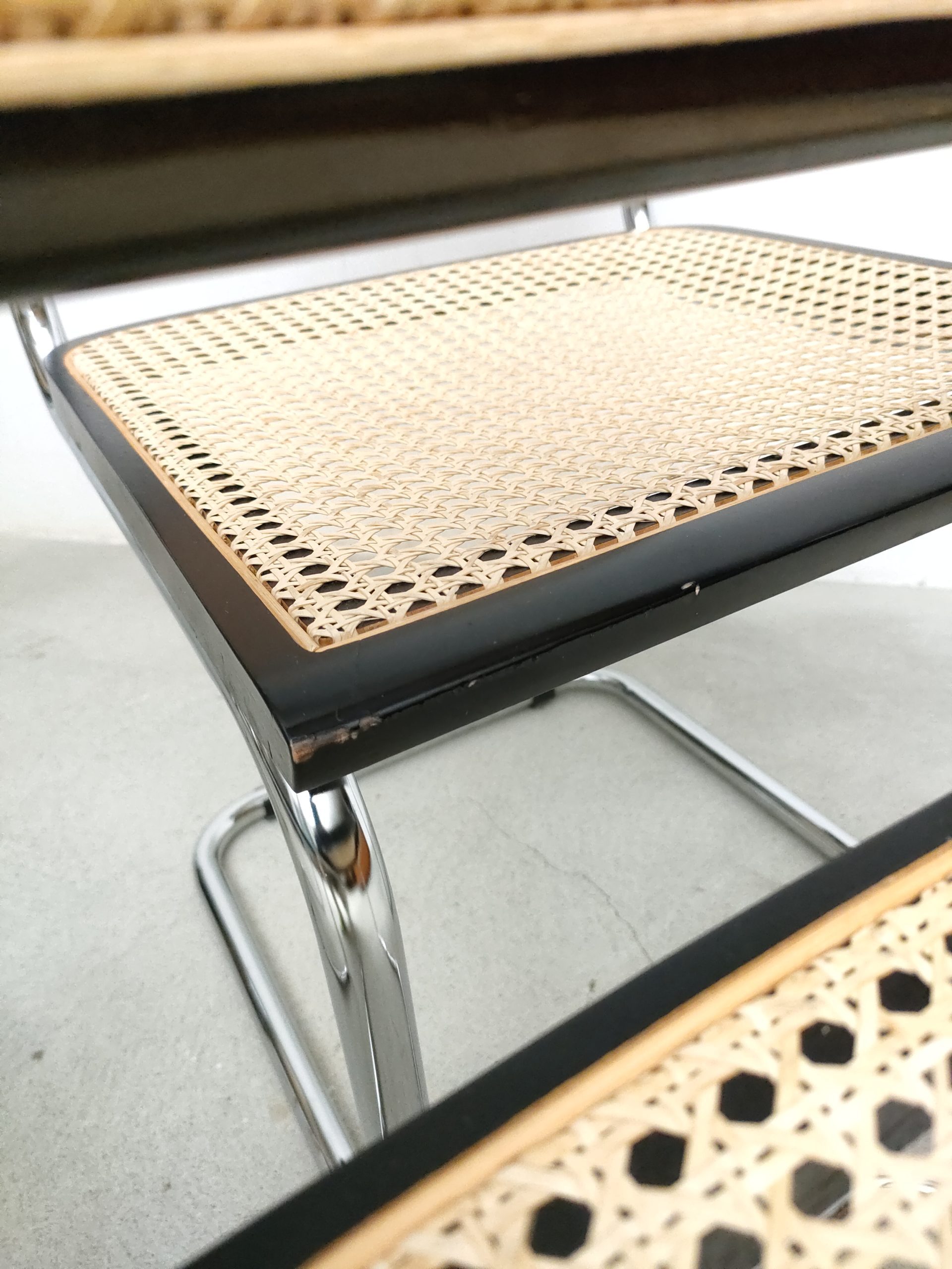 Set de 4 chaises cannées – Image 7