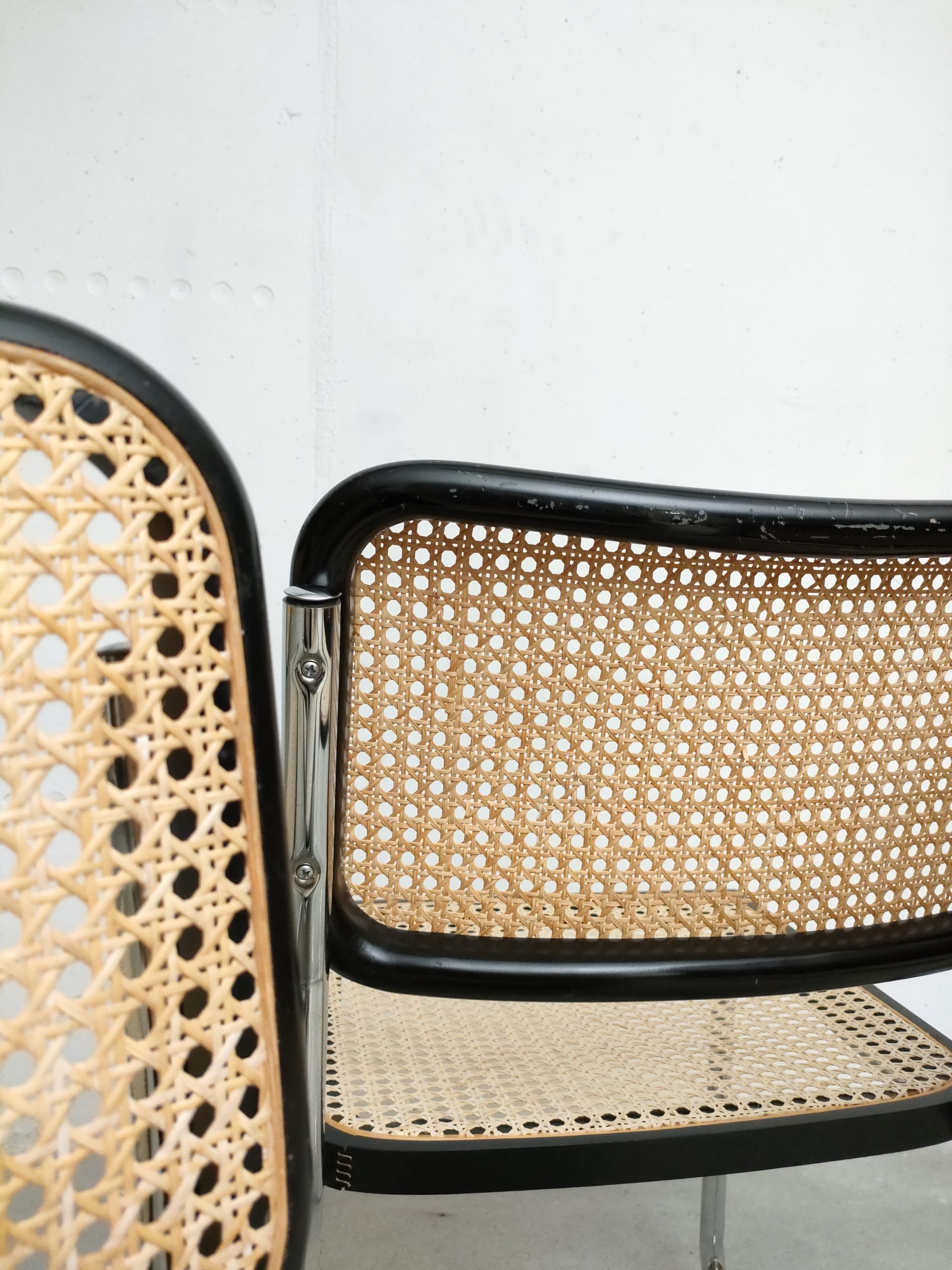 Set de 4 chaises cannées – Image 9