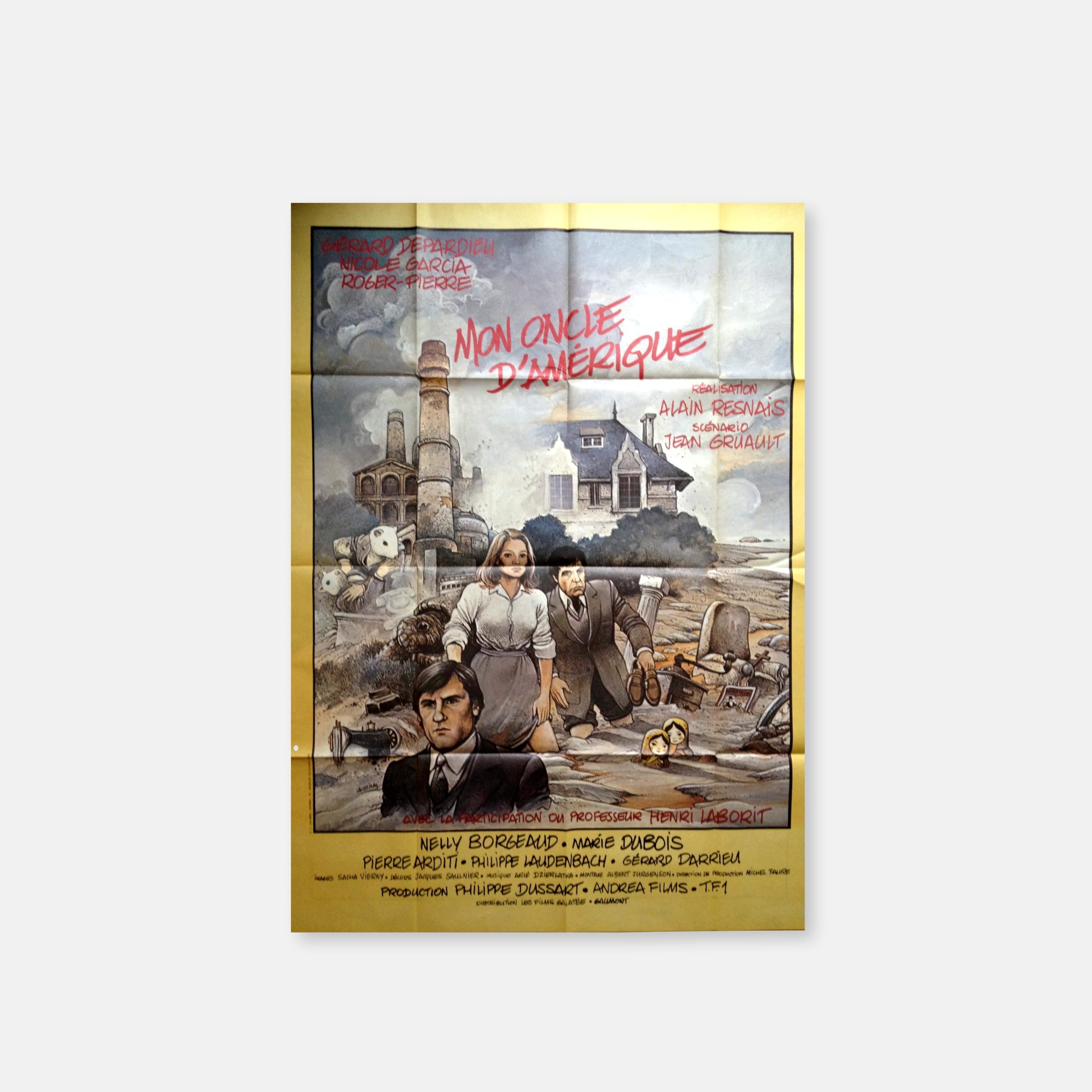 Affiche de cinéma - Enki Bilal / Depardieu