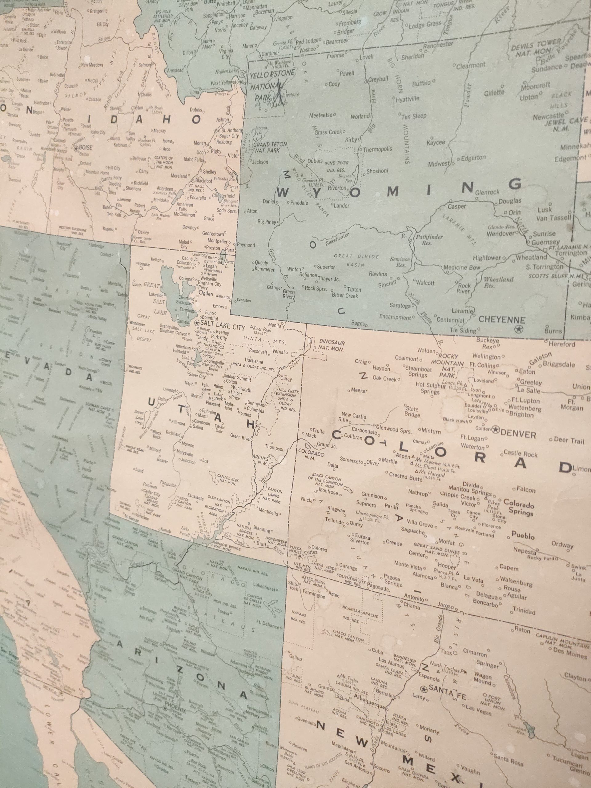 Ancienne carte USA – Image 7