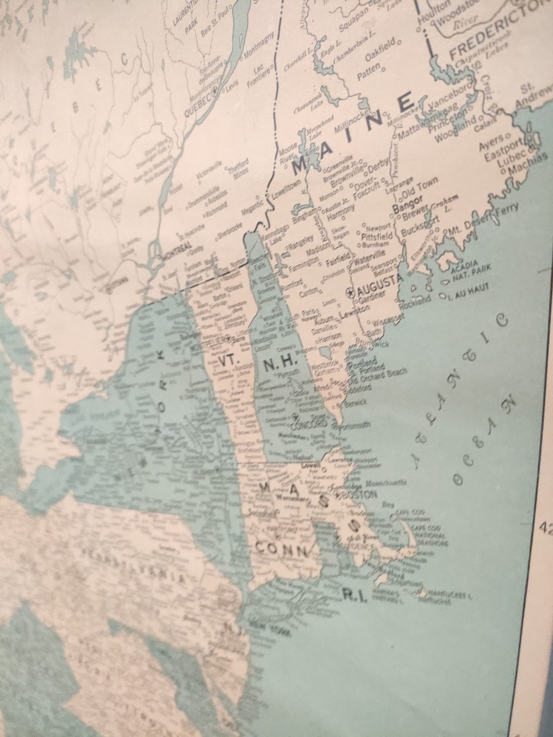 Ancienne carte USA – Image 11