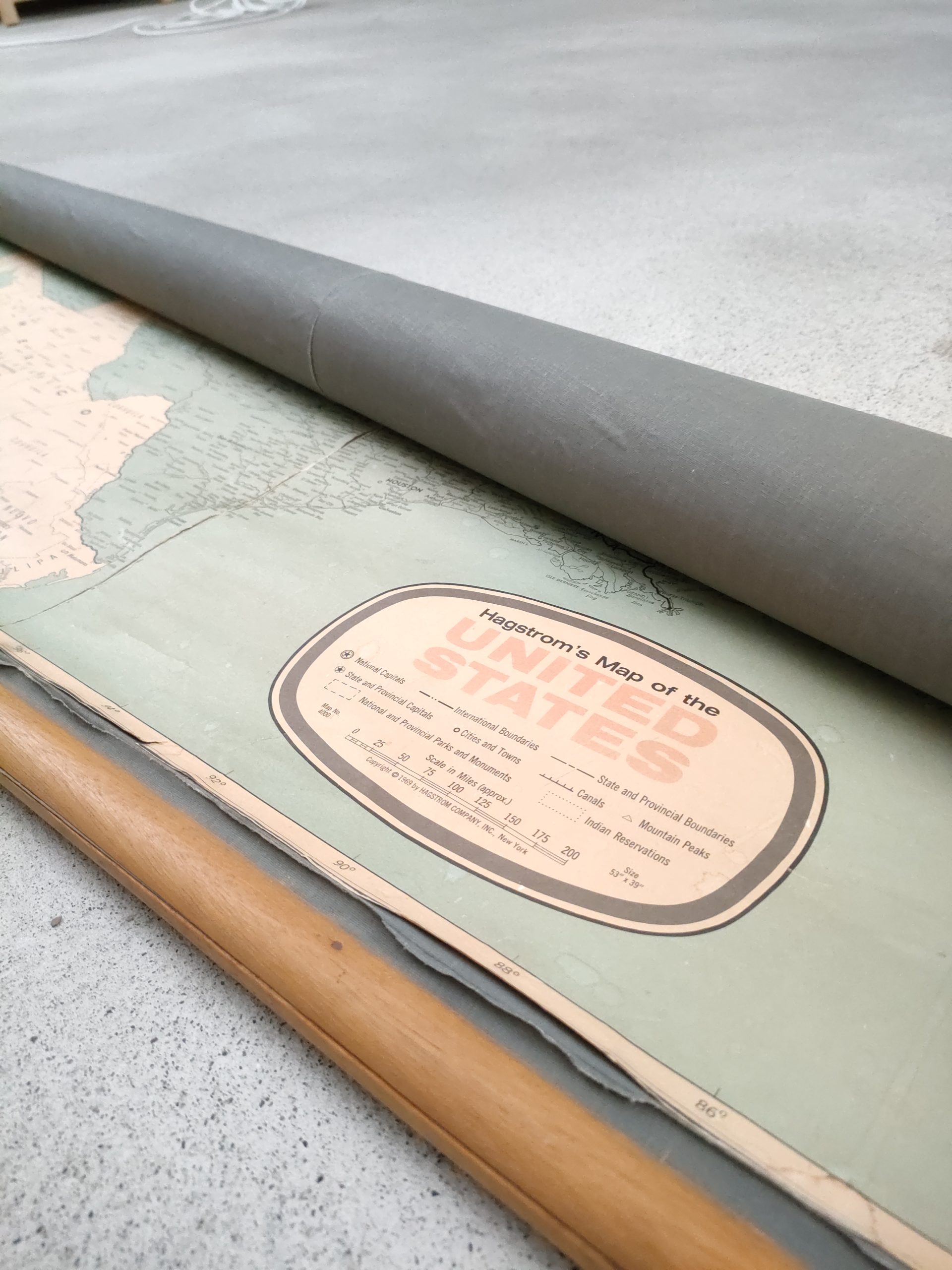 Ancienne carte USA – Image 16