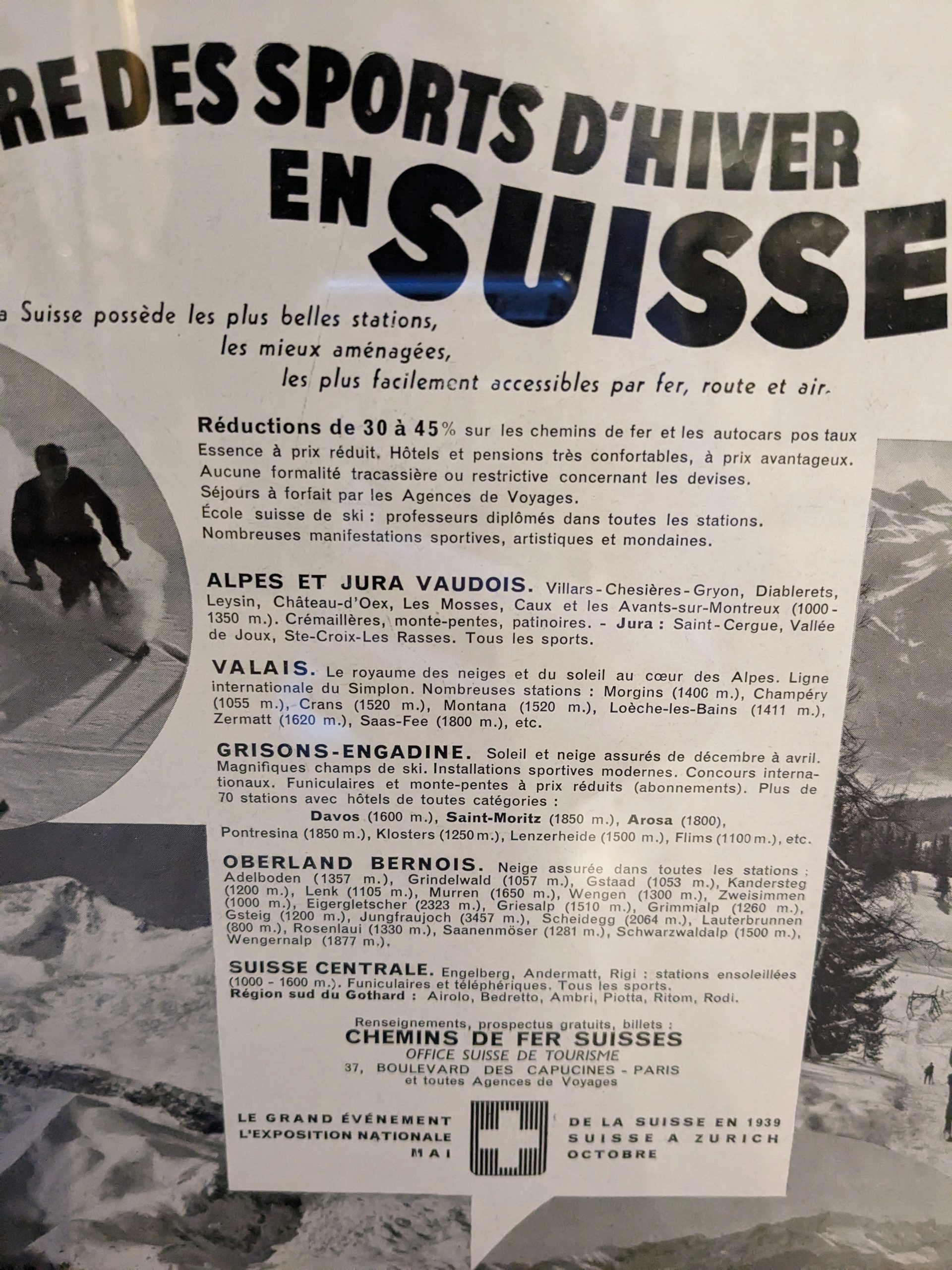 Ancienne affiche Suisse – Image 4