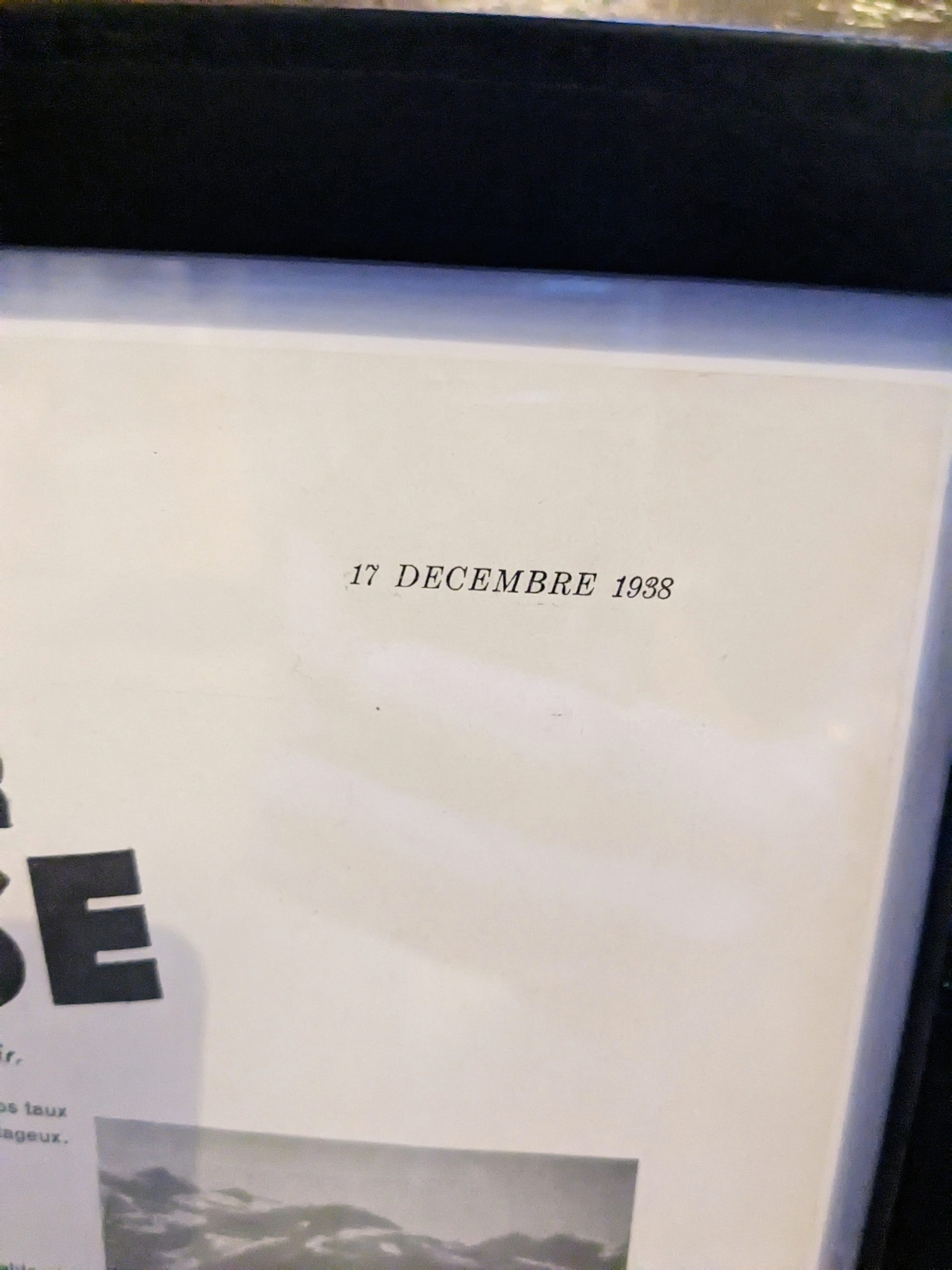 Ancienne affiche Suisse – Image 3