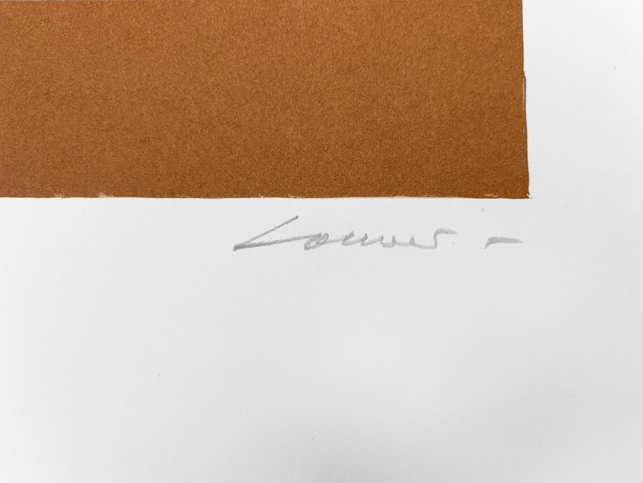 Sérigraphie "Composition abstraite" de Claude Loewer – Bild 5