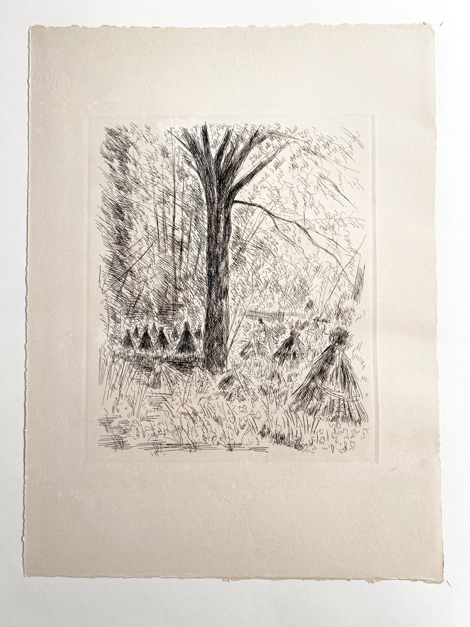 Gravure de André Dunoyer De Segonzac – Bild 2