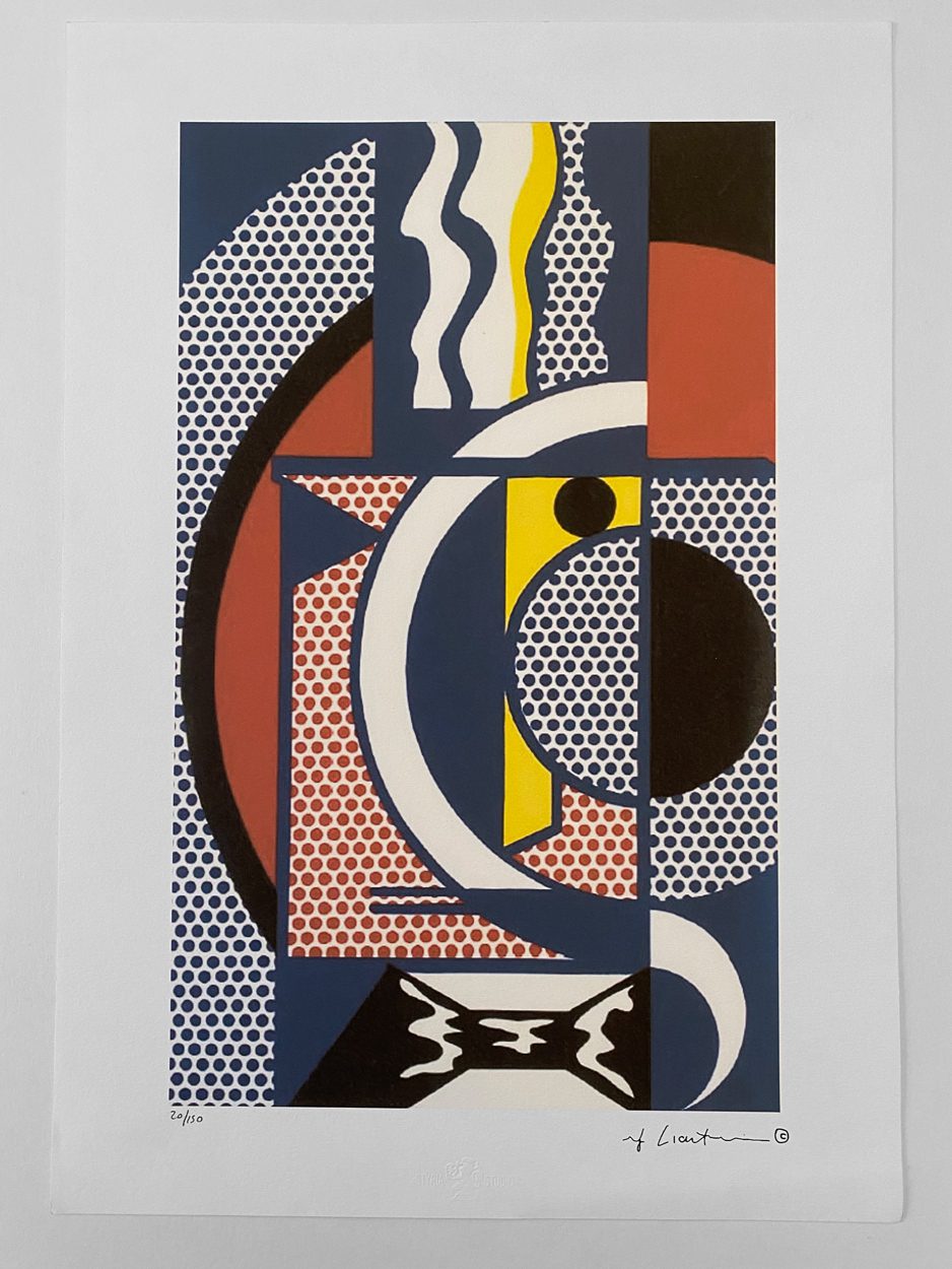 Composition abstraite par Roy Lichtenstein – Image 2
