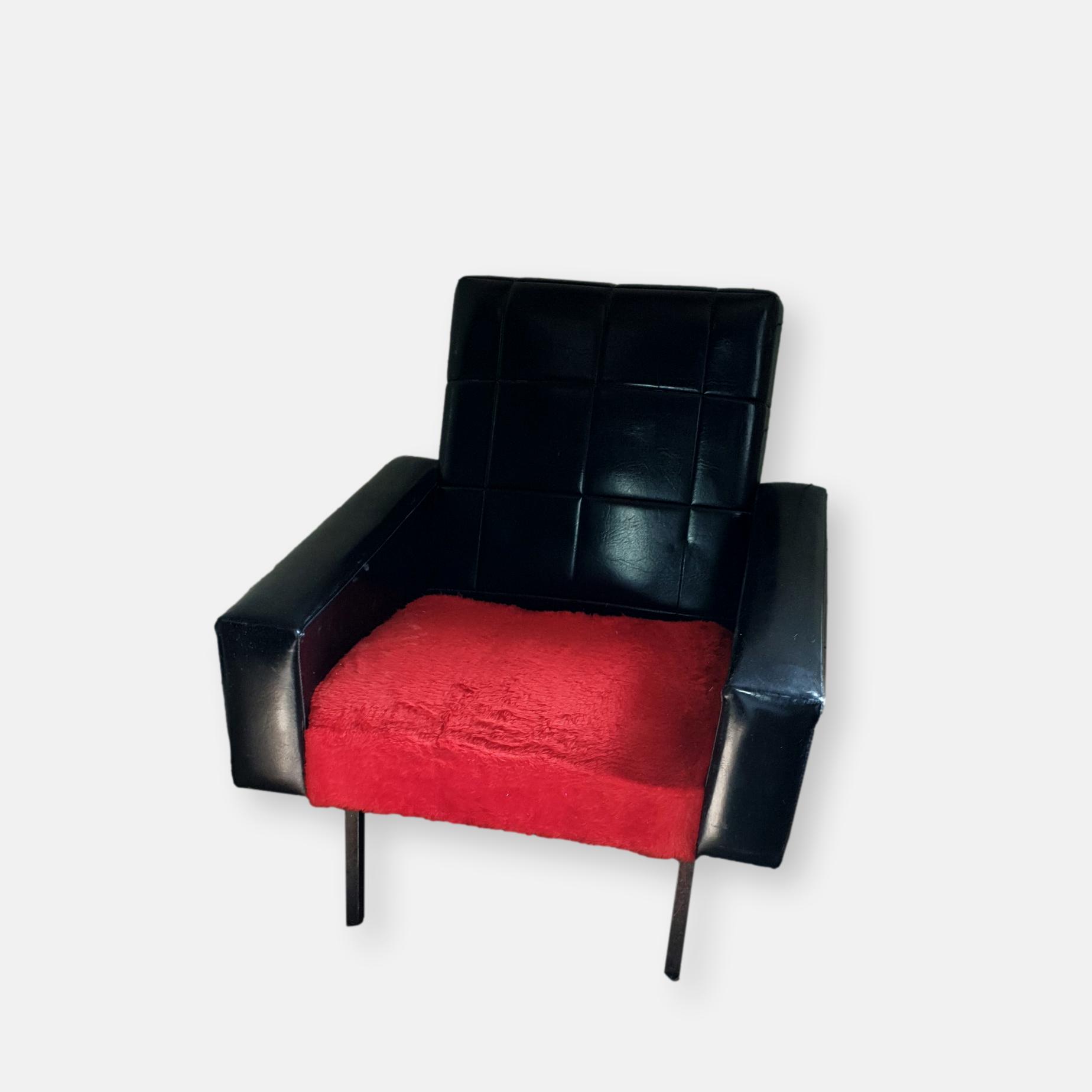 Fauteuil club rockabilly