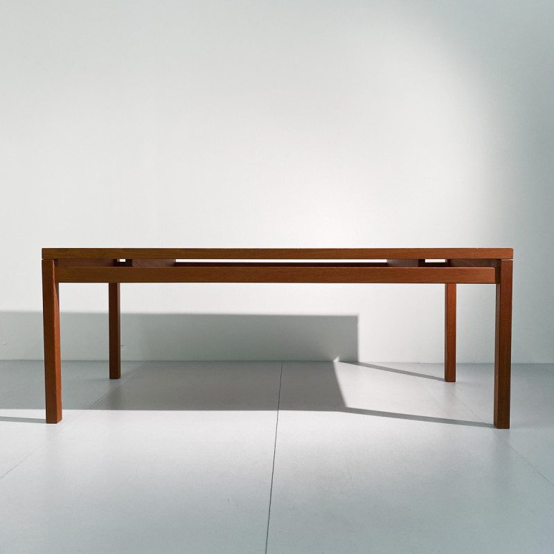 Table danoise en bois avec carreaux en céramique – Image 6