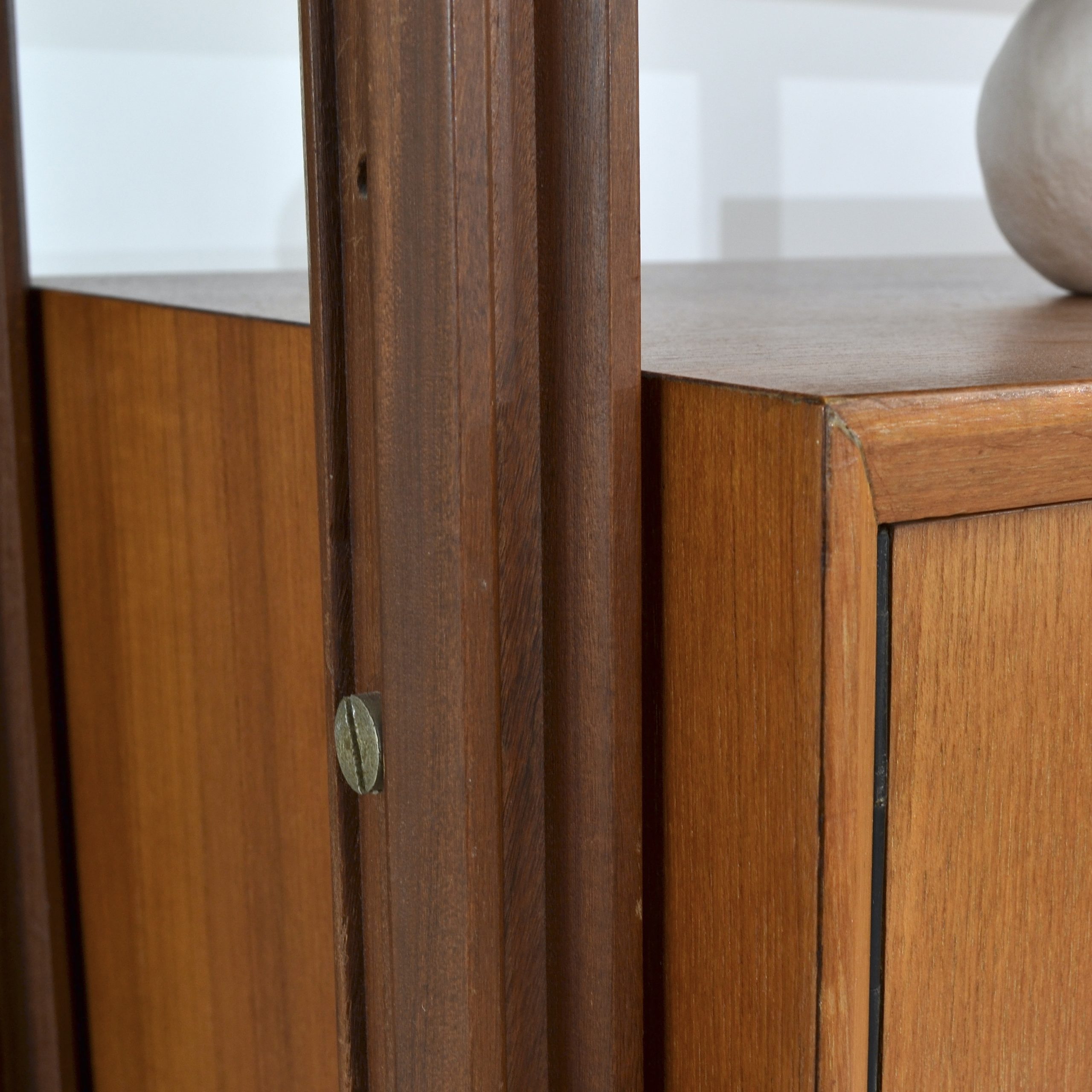 Bibliothèque modulable en teck, Faram, Italie, 1960's – Image 12