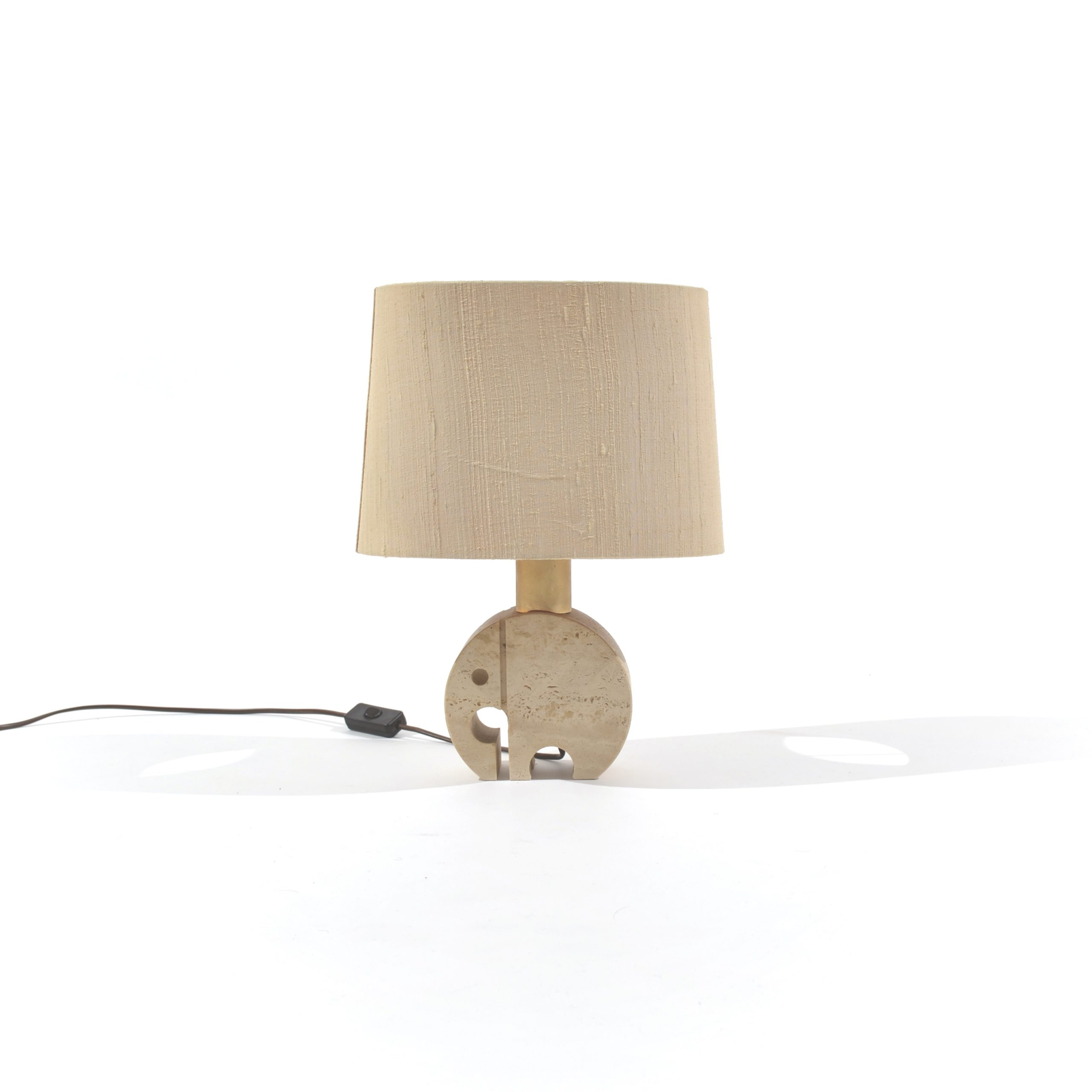 Lampe de table en travertin, Fratelli Mannelli, Italie, 1970's – Image 2