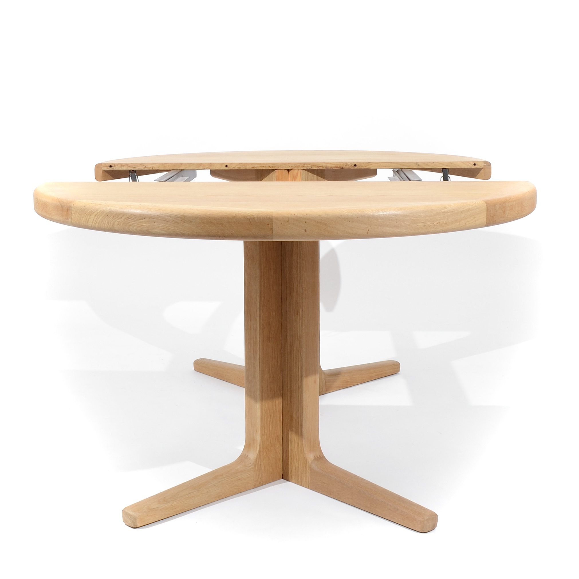 Table à manger en chêne, Danemark, 1970's – Image 5